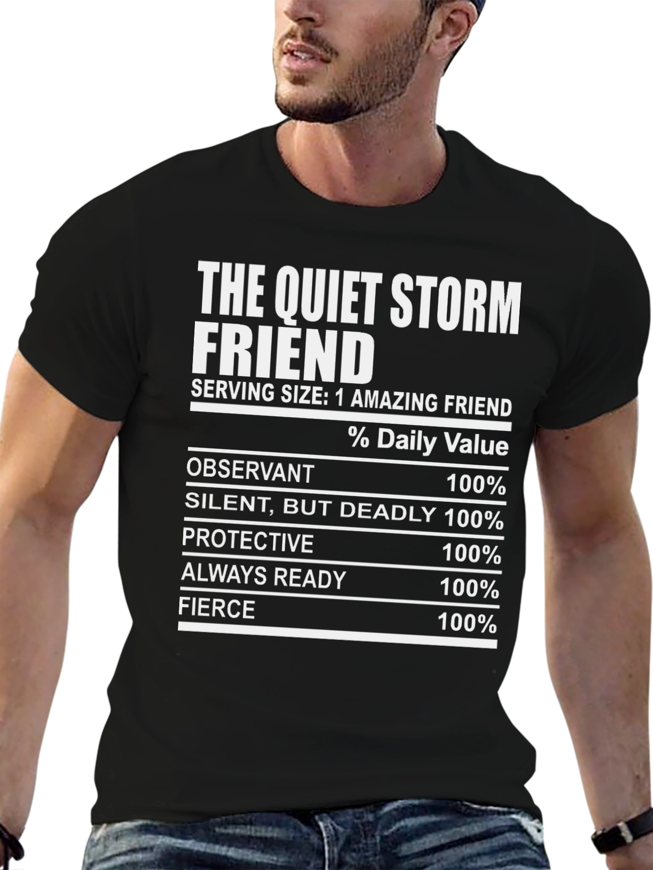 Quiet Storm Friend Graphic T-Shirt
