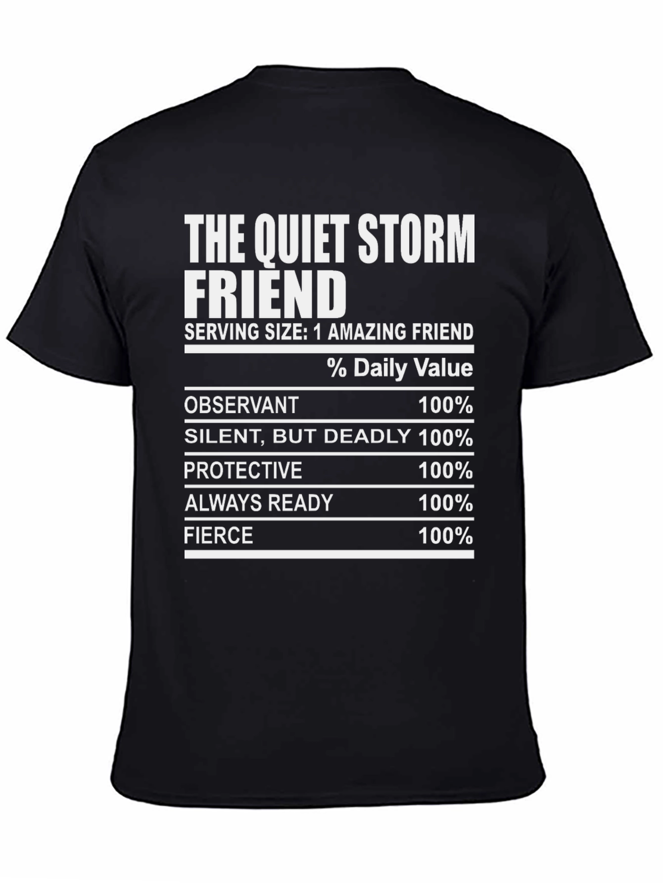 Quiet Storm Friend Graphic T-Shirt