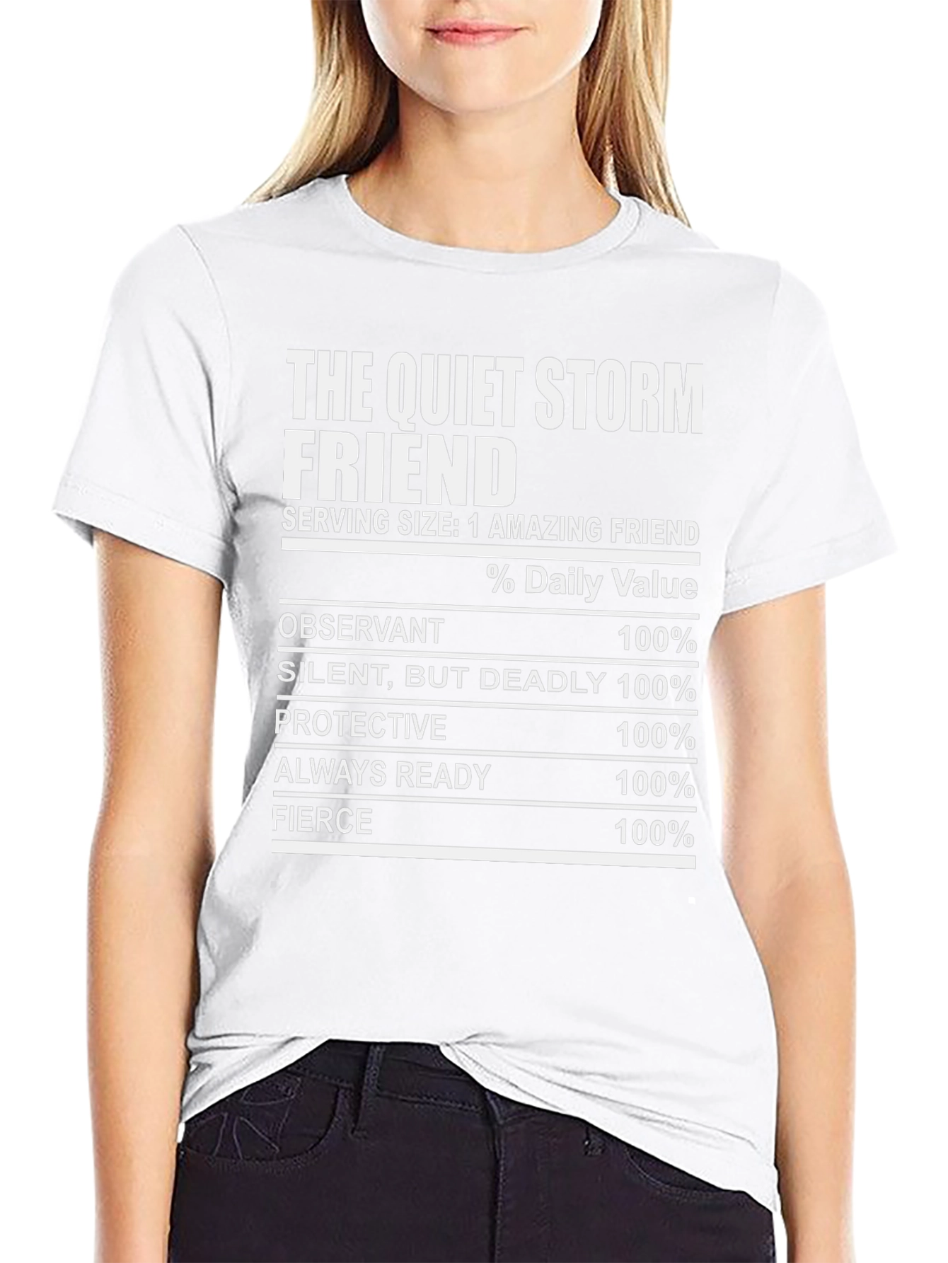 Quiet Storm Friend Graphic T-Shirt