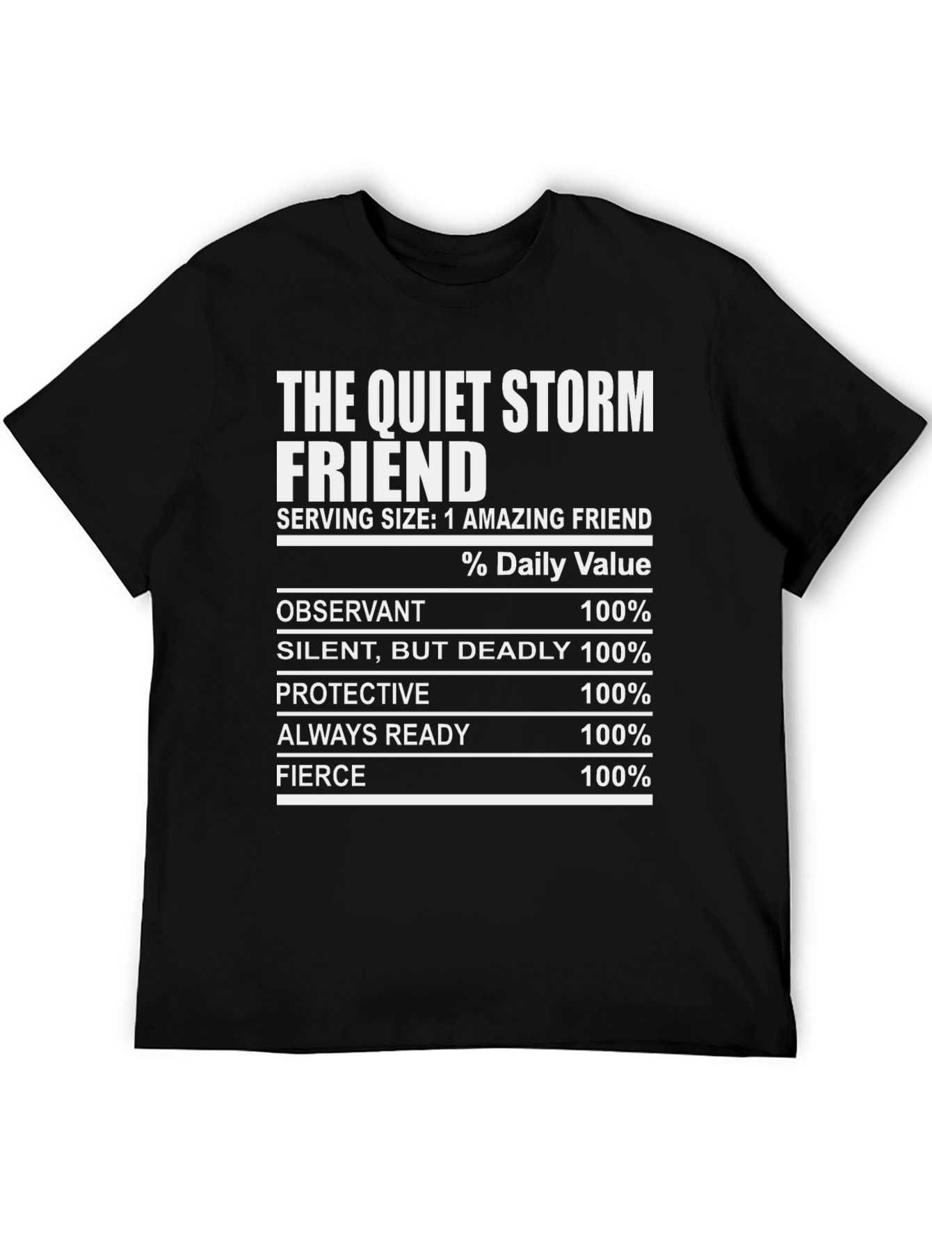 Quiet Storm Friend Graphic T-Shirt
