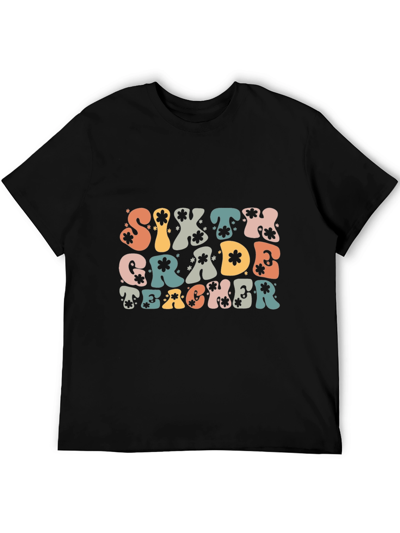 Sixth Grade Teacher Graphic T-Shirt