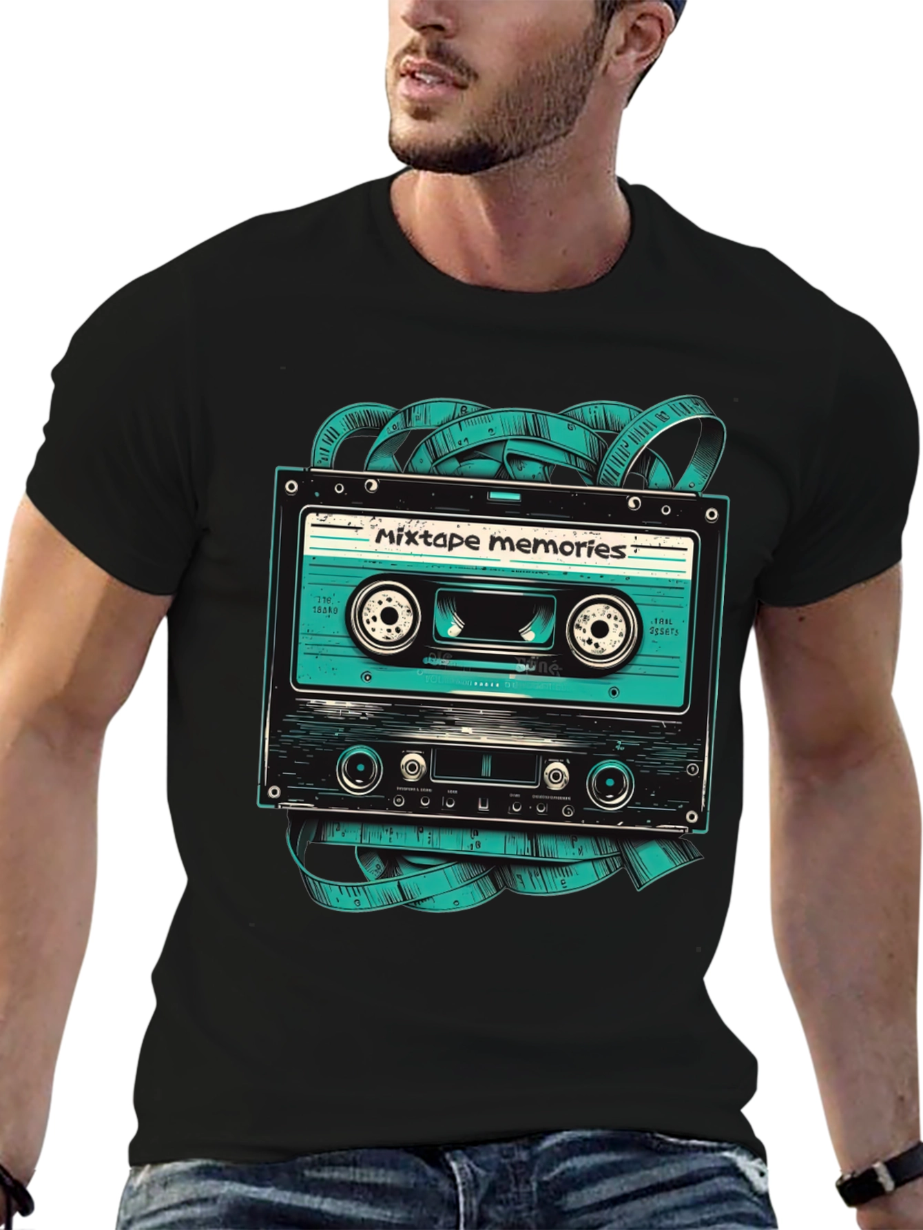 Retro Mixtape Memories Graphic Tee