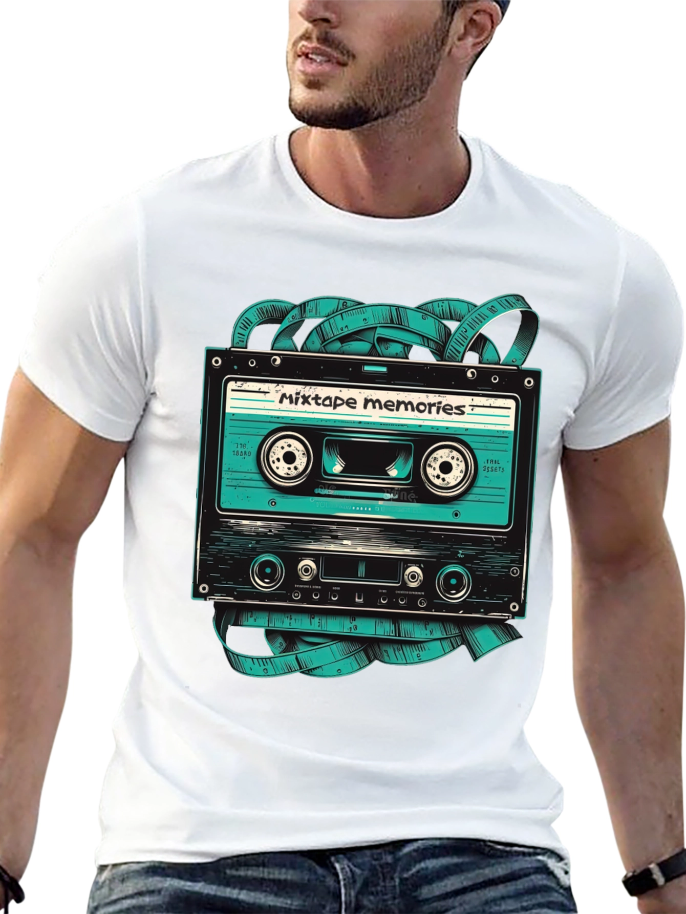 Retro Mixtape Memories Graphic Tee