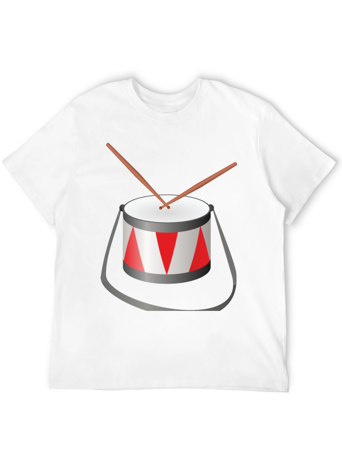 Drum Graphic T-Shirt - Music Lover Tee