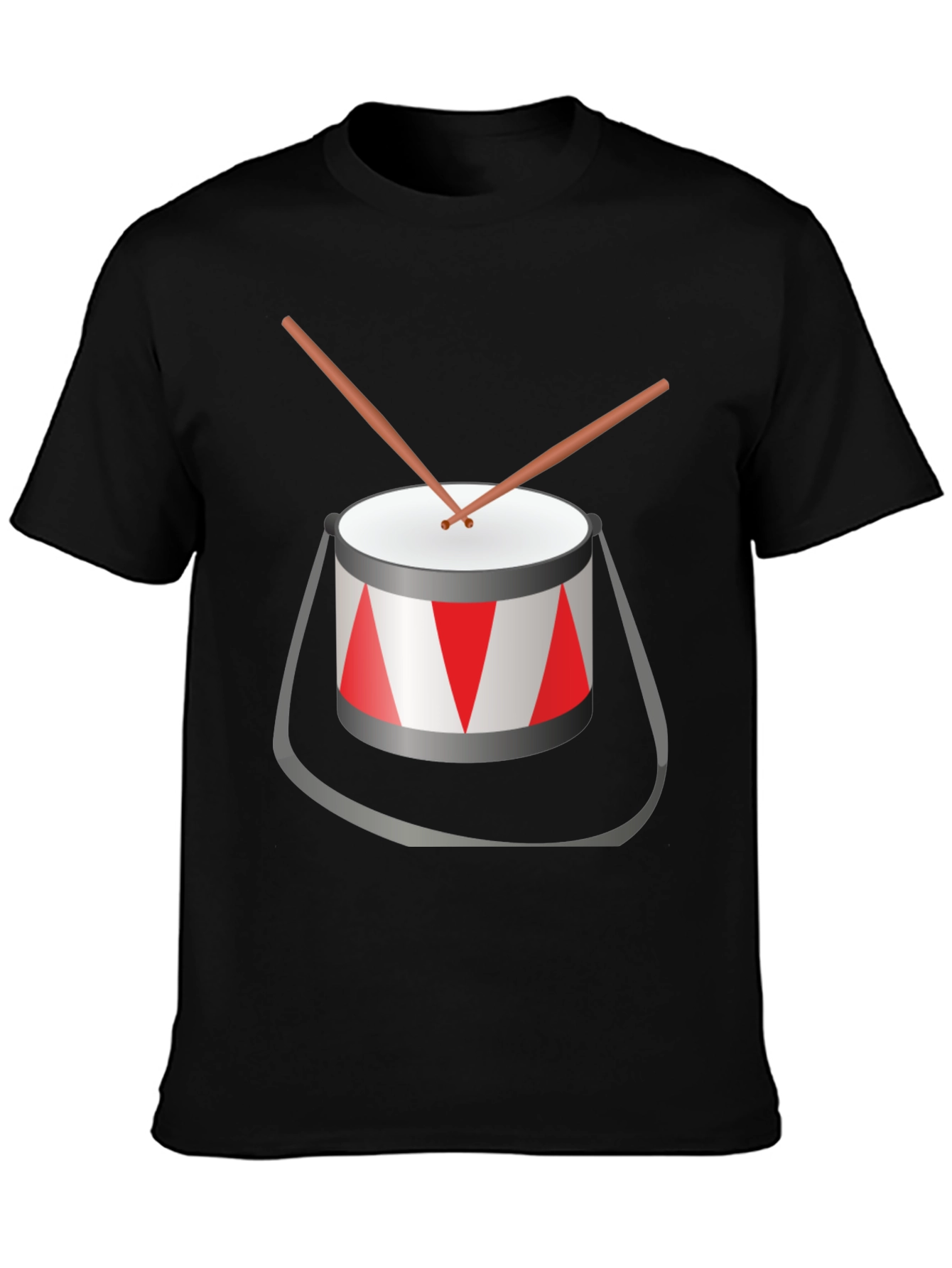 Drum Graphic T-Shirt - Music Lover Tee