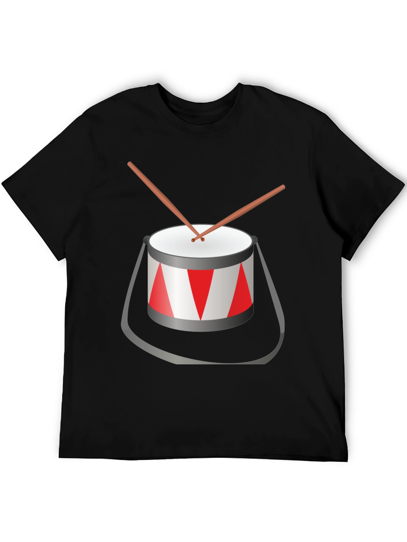 Drum Graphic T-Shirt - Music Lover Tee