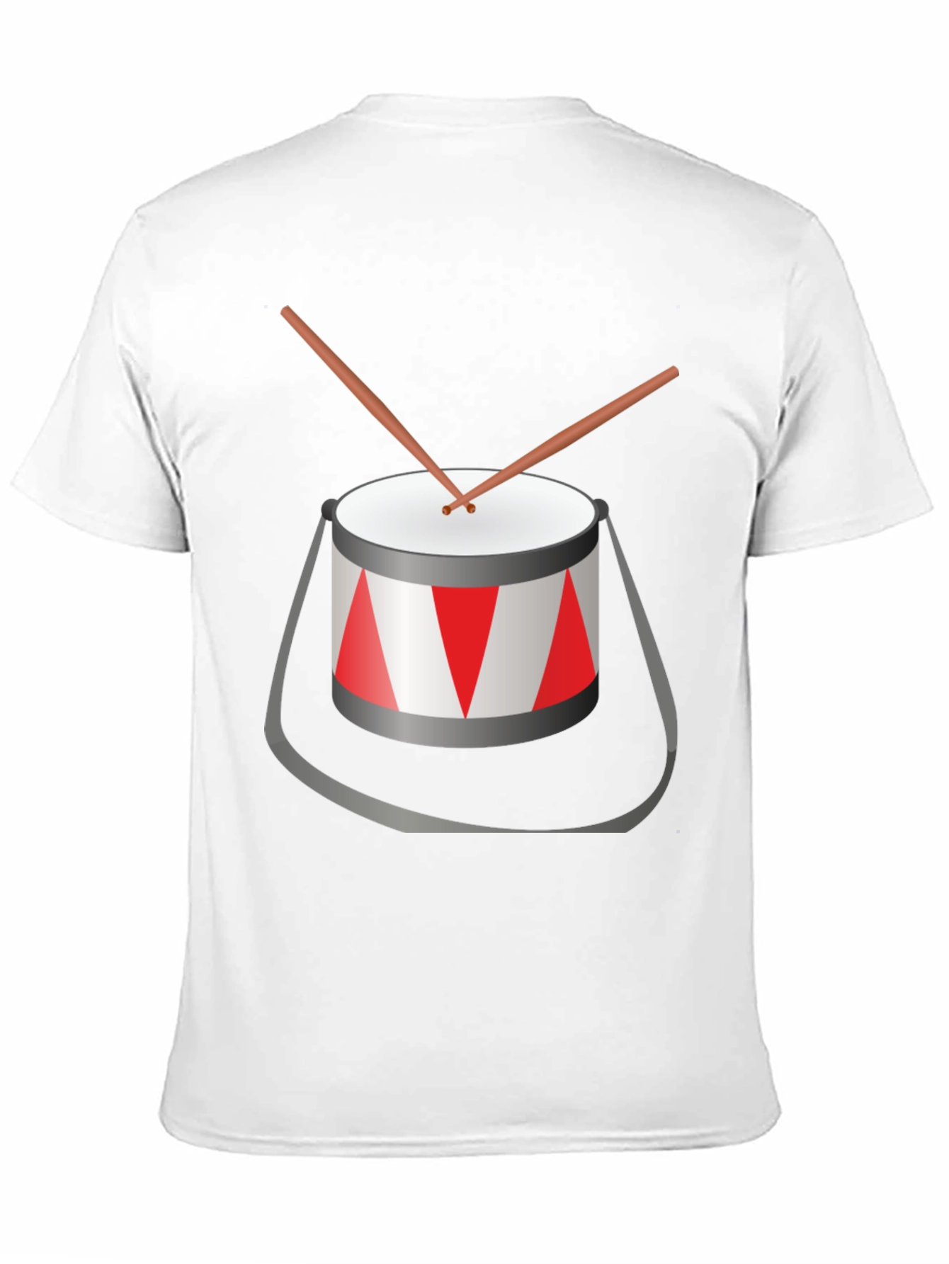 Drum Graphic T-Shirt - Music Lover Tee
