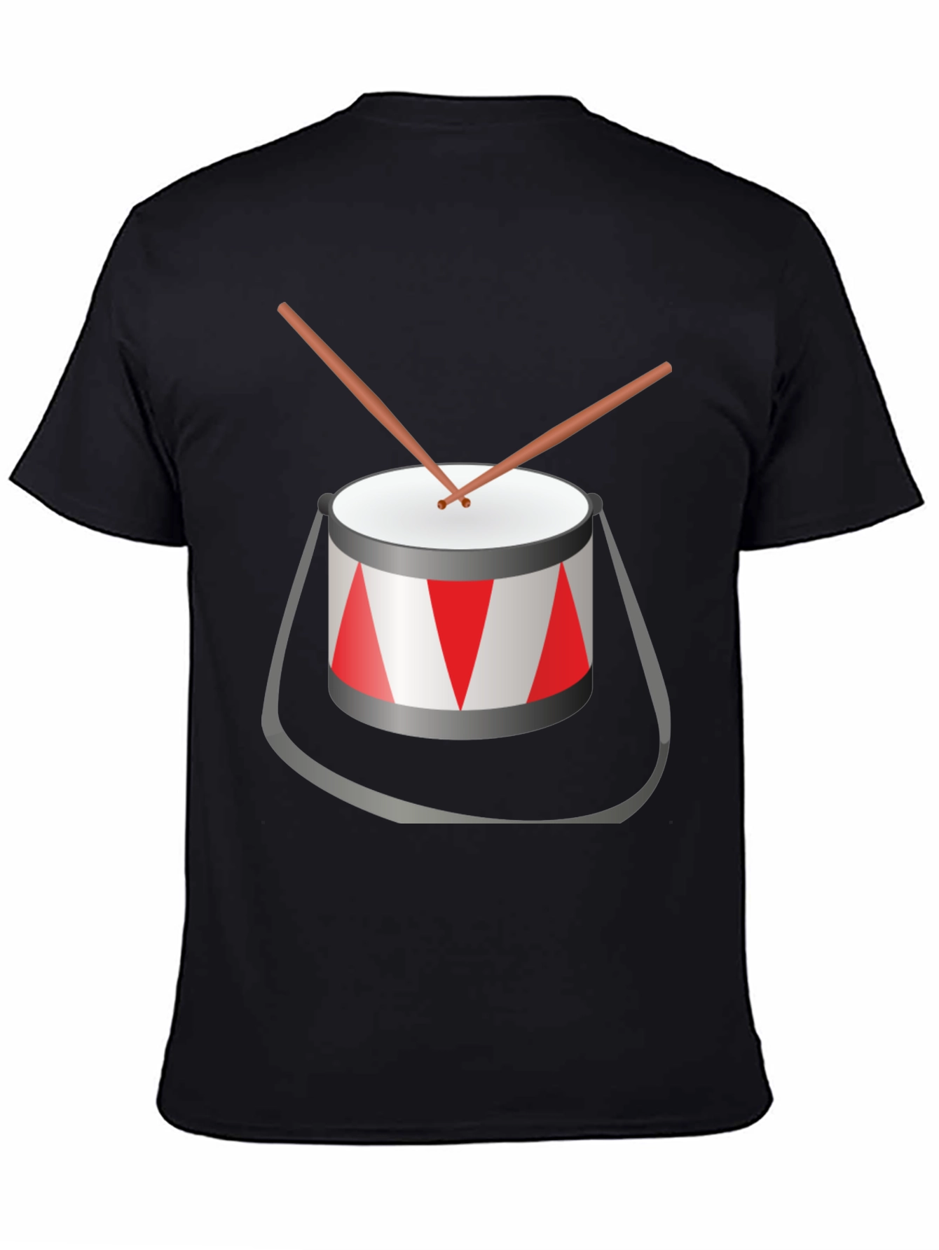 Drum Graphic T-Shirt - Music Lover Tee