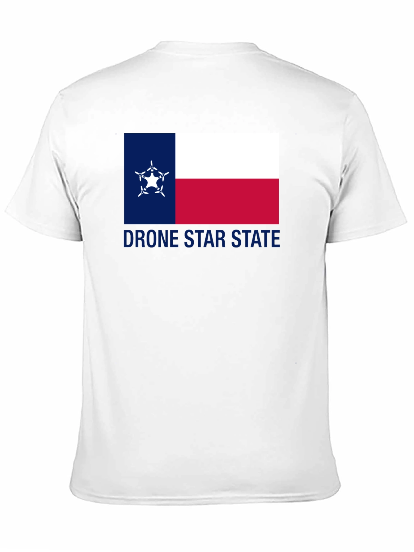 Drone Star State Black T-Shirt
