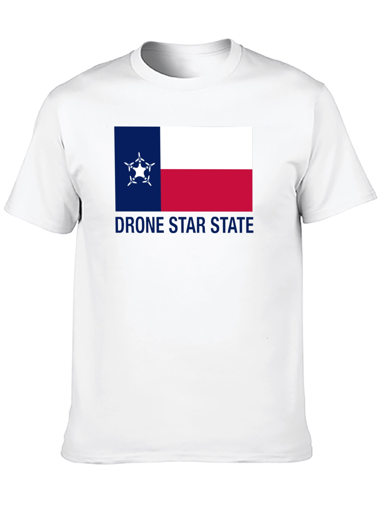 Drone Star State Black T-Shirt