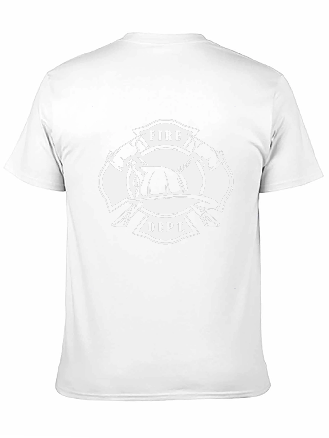 Fire Department T-Shirt - Black