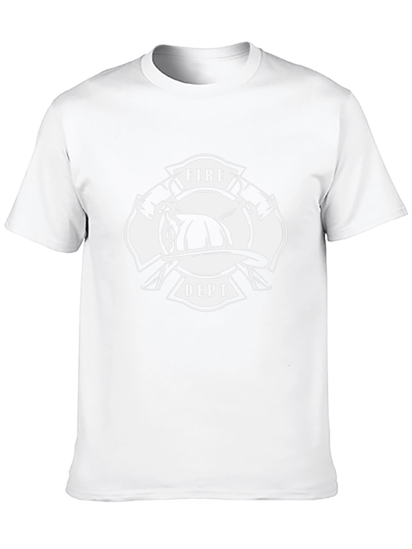 Fire Department T-Shirt - Black
