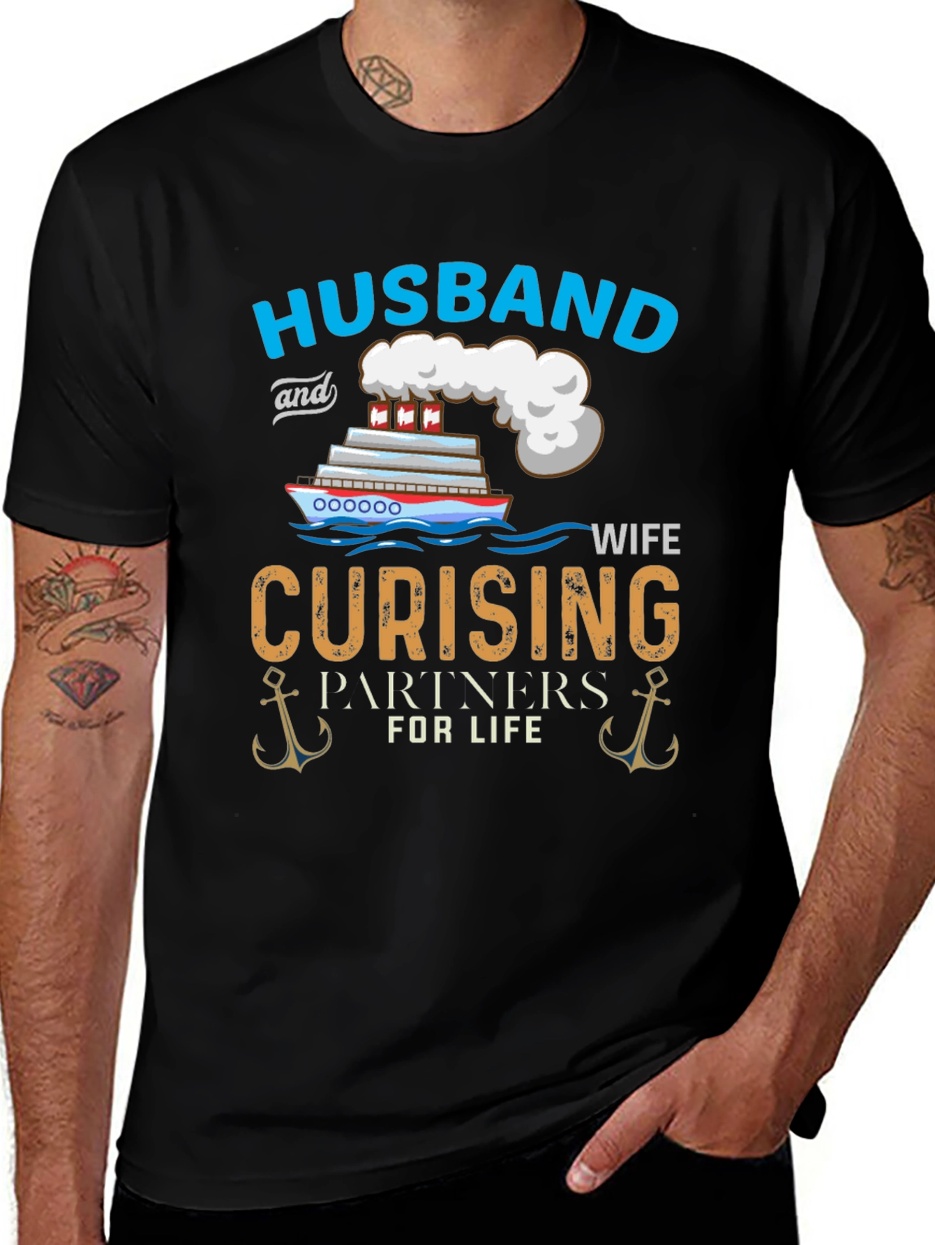Husband & Wife Cruising Partners T-Shirt