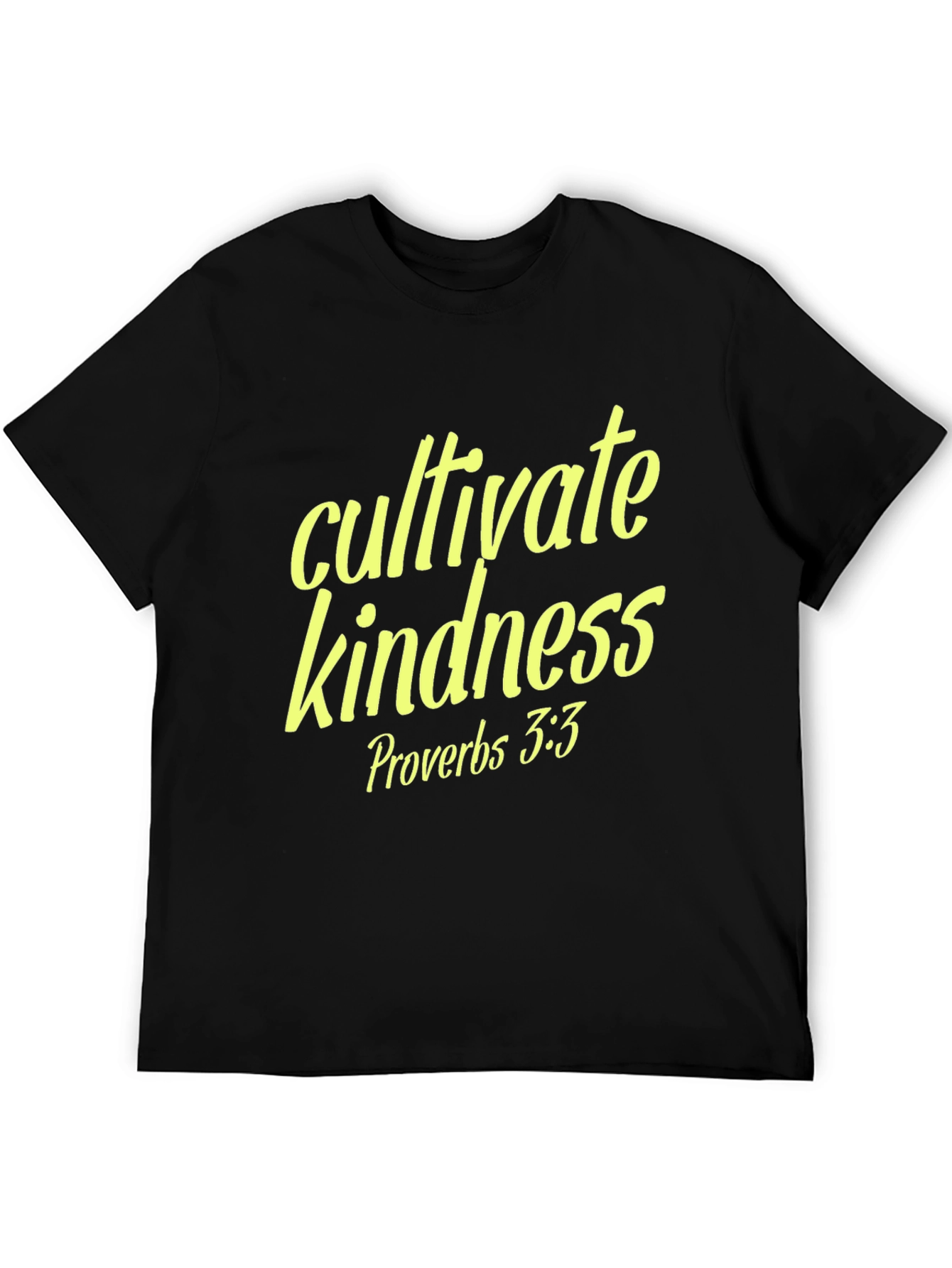 Cultivate Kindness Black T-Shirt