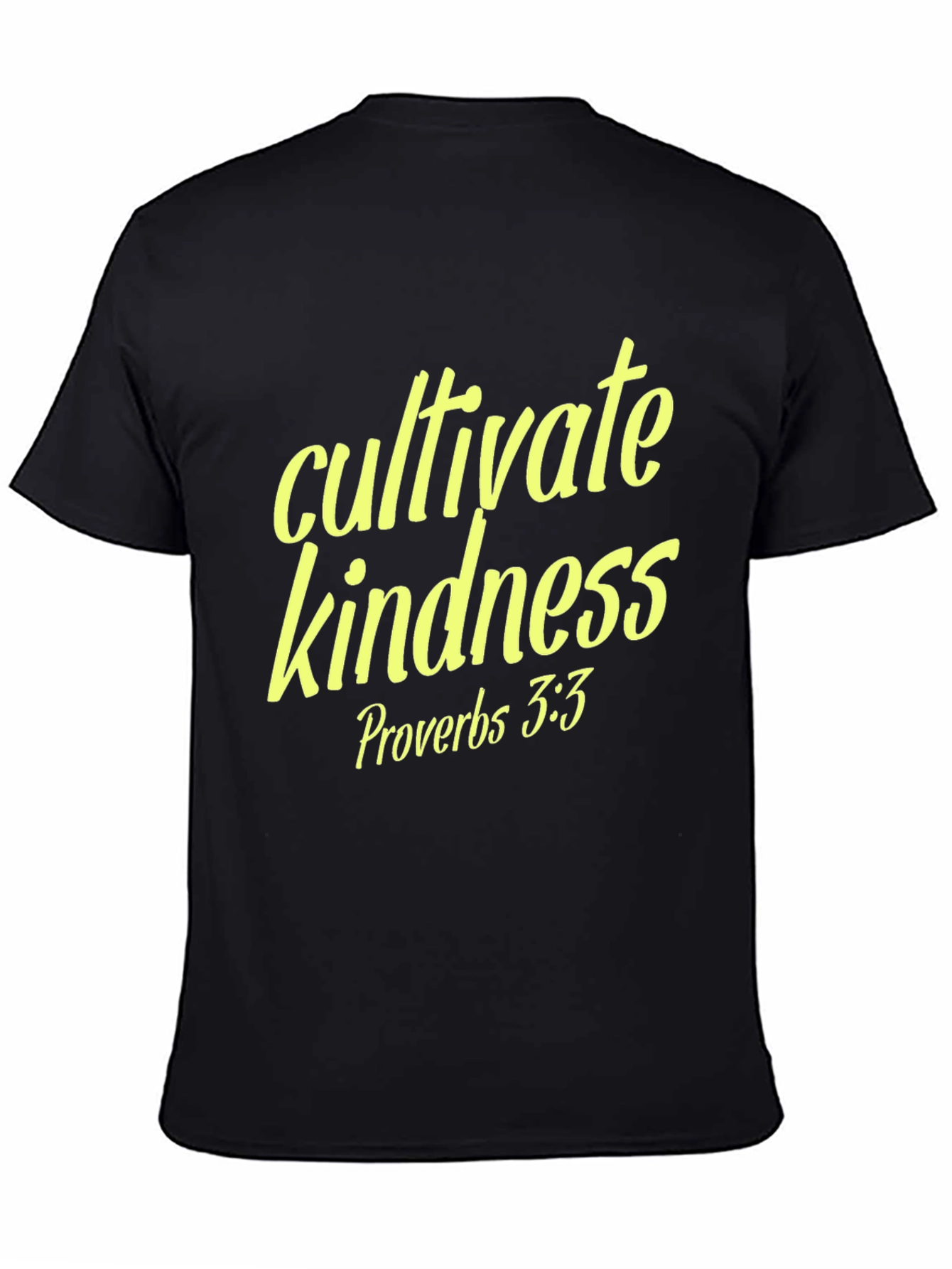 Cultivate Kindness Black T-Shirt