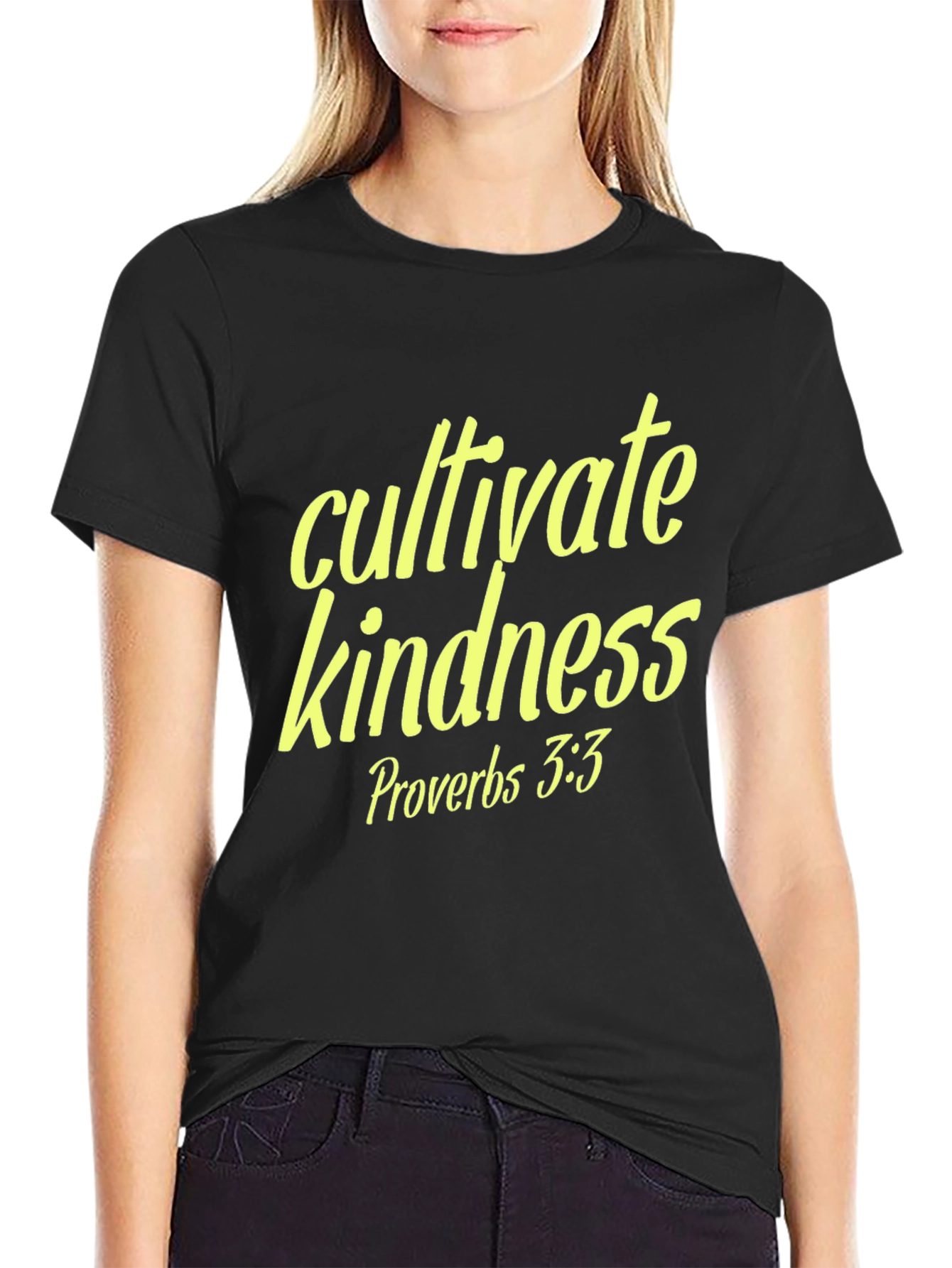 Cultivate Kindness Black T-Shirt