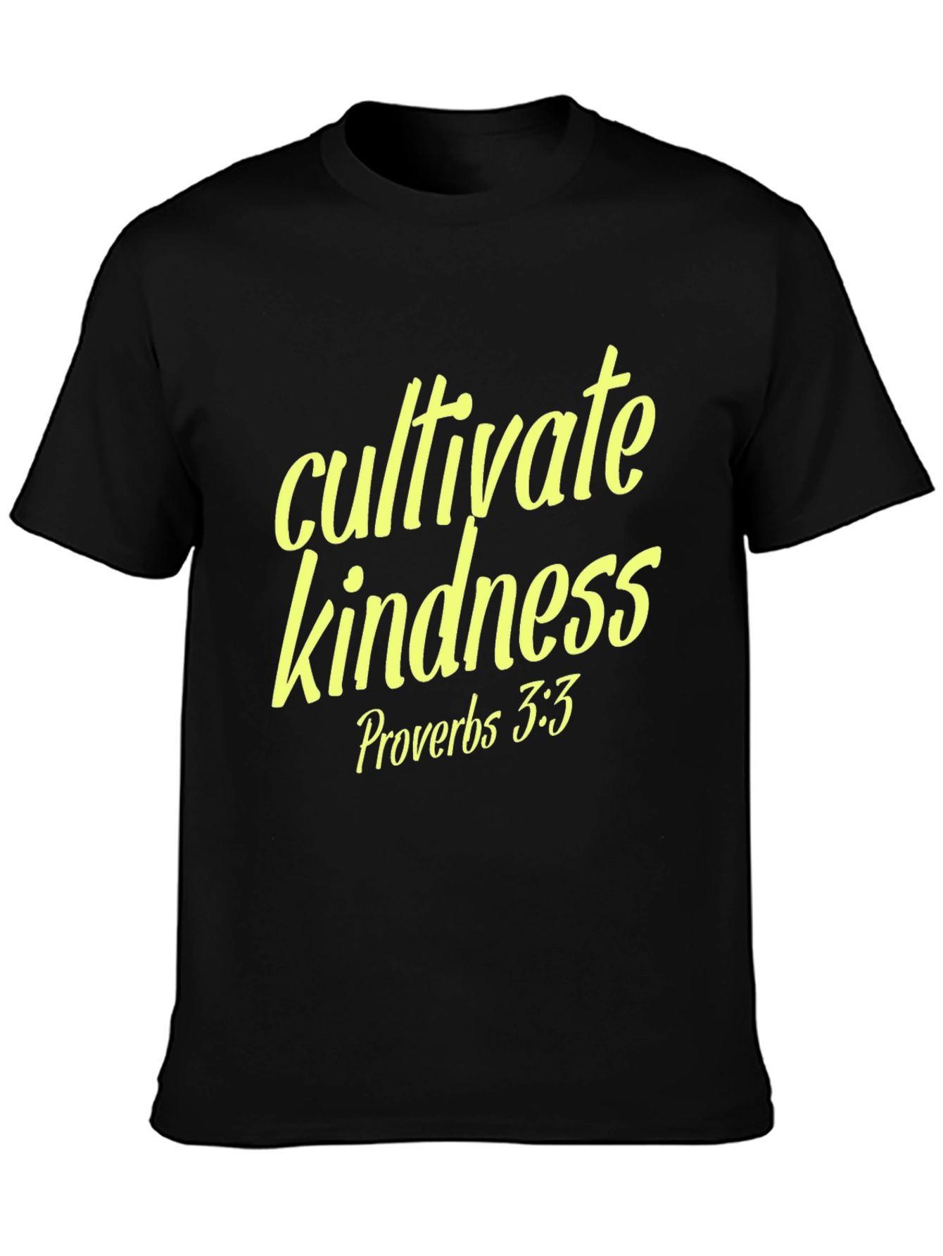 Cultivate Kindness Black T-Shirt