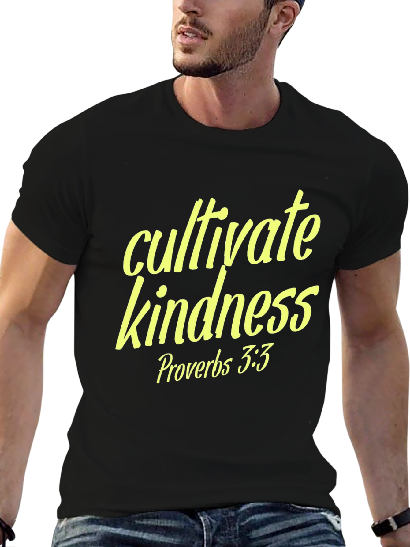 Cultivate Kindness Black T-Shirt