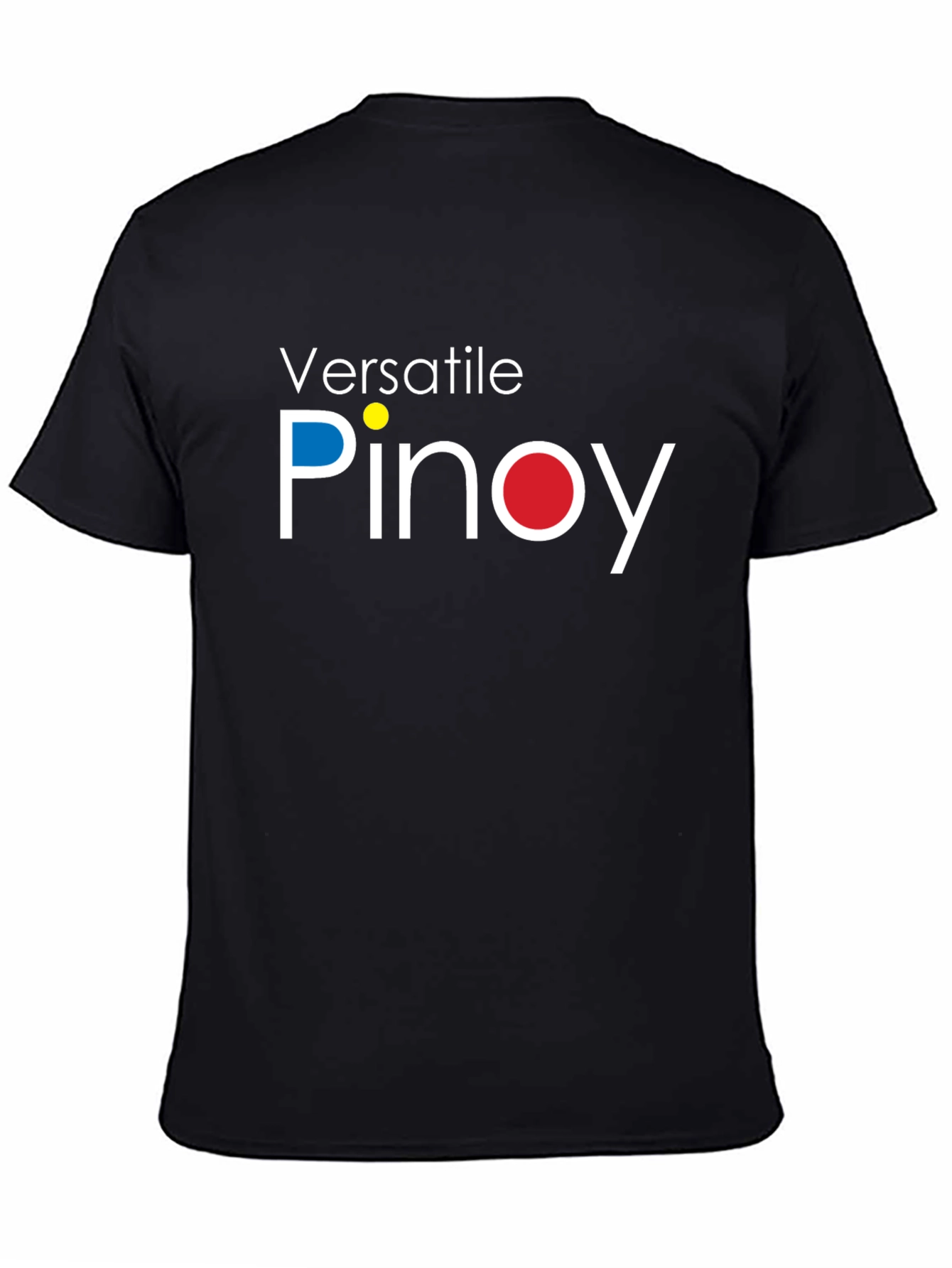 Versatile Pinoy Graphic Tee - Black T-Shirt