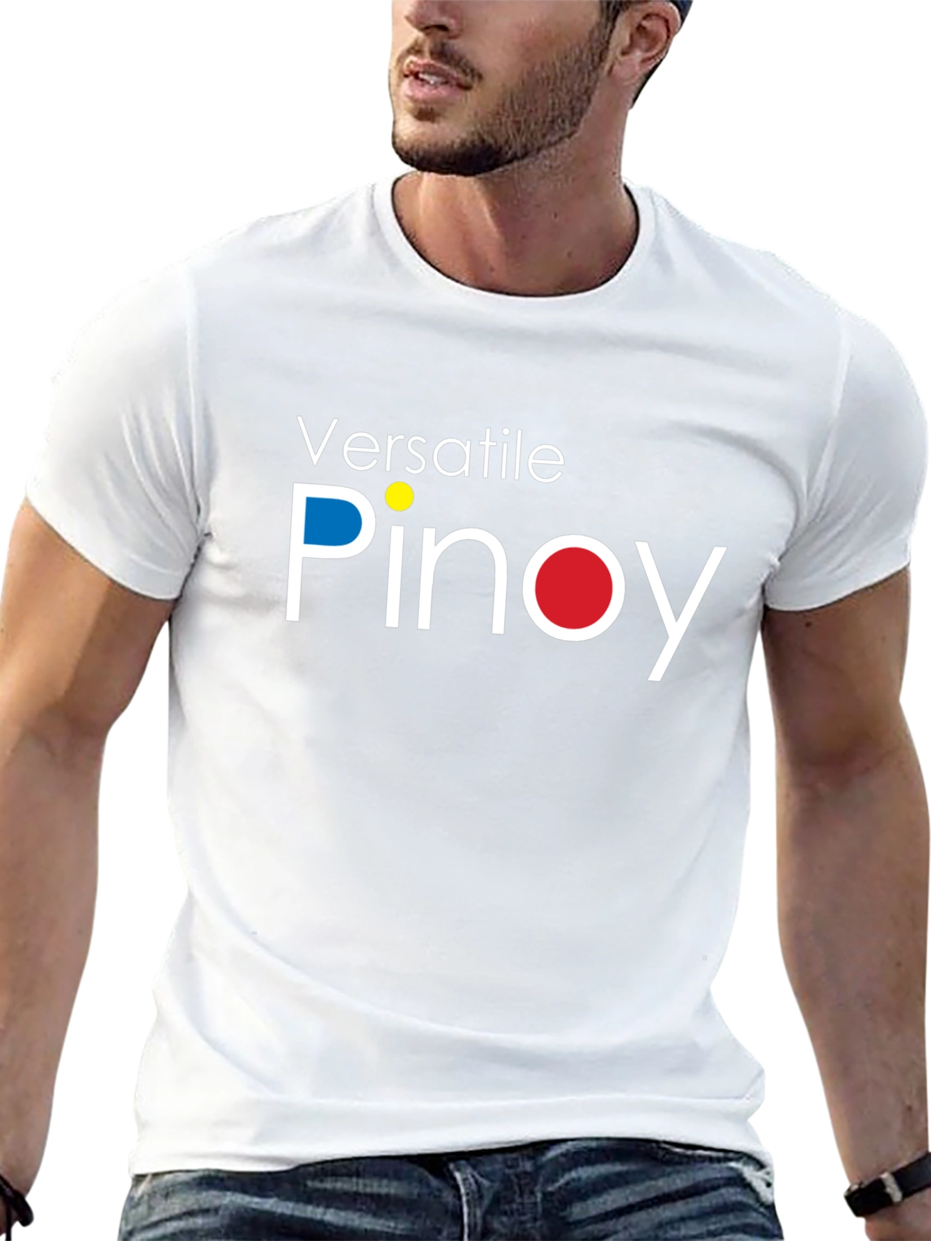 Versatile Pinoy Graphic Tee - Black T-Shirt