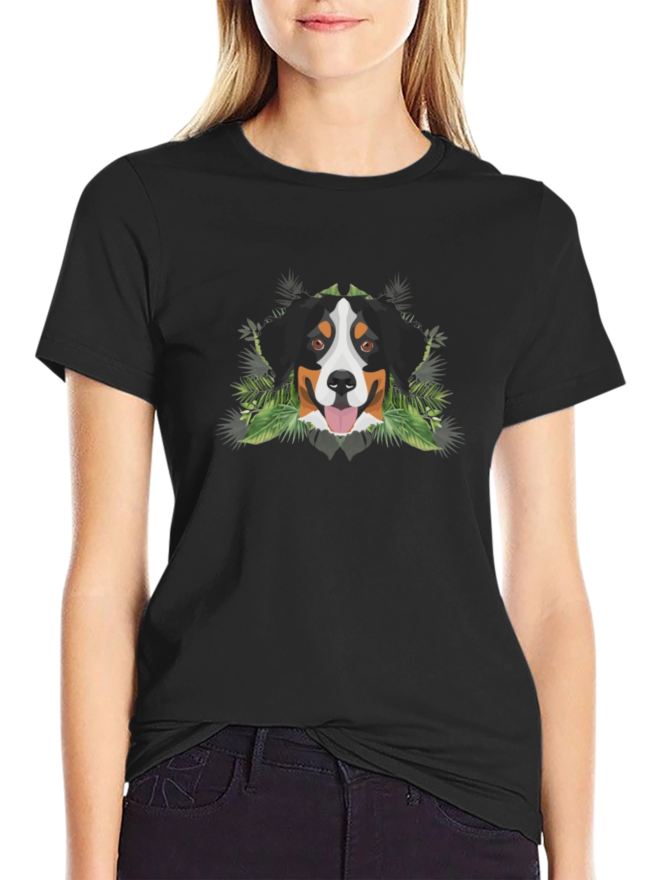 Bernese Mountain Dog Graphic Tee