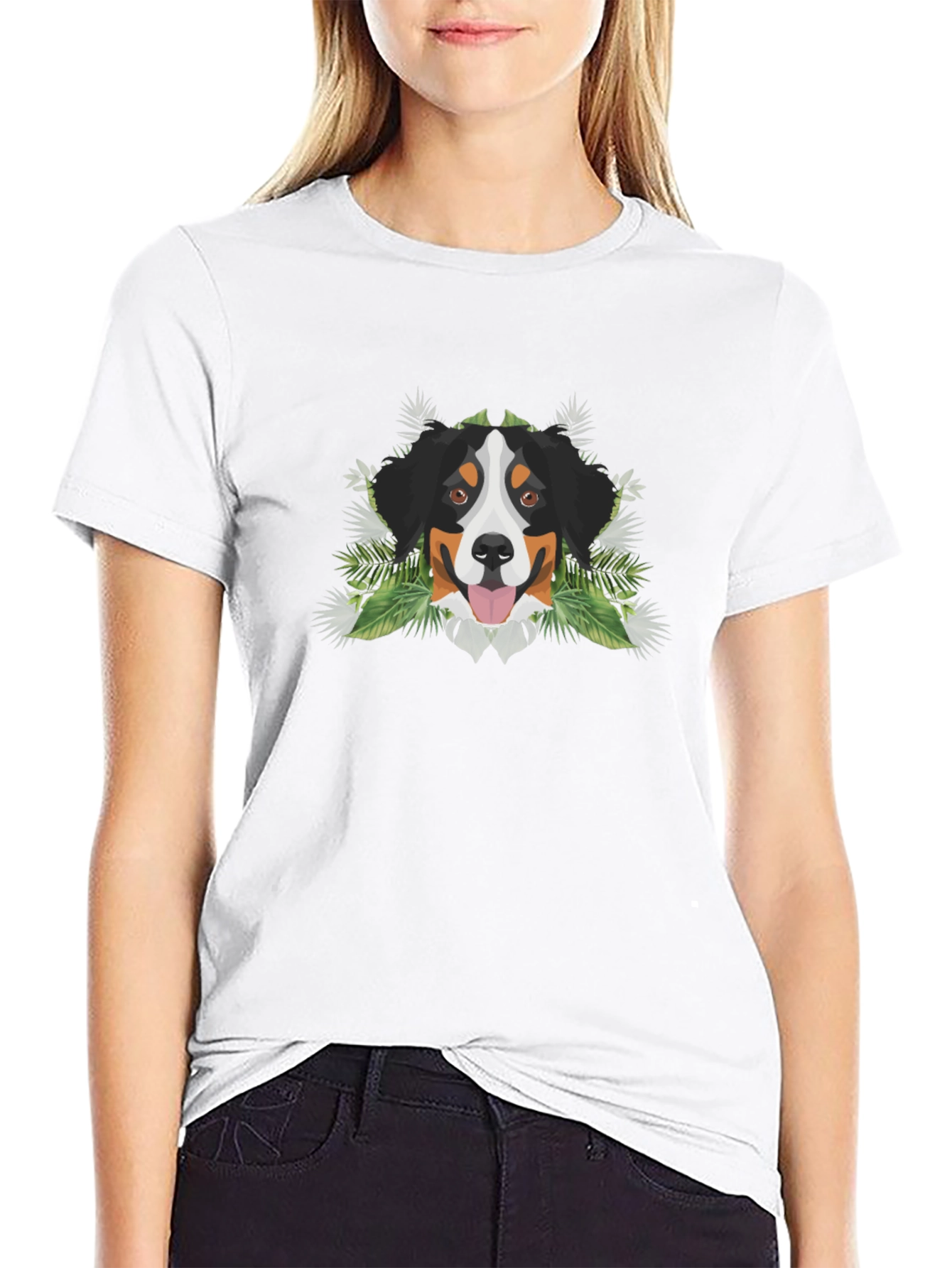 Bernese Mountain Dog Graphic Tee