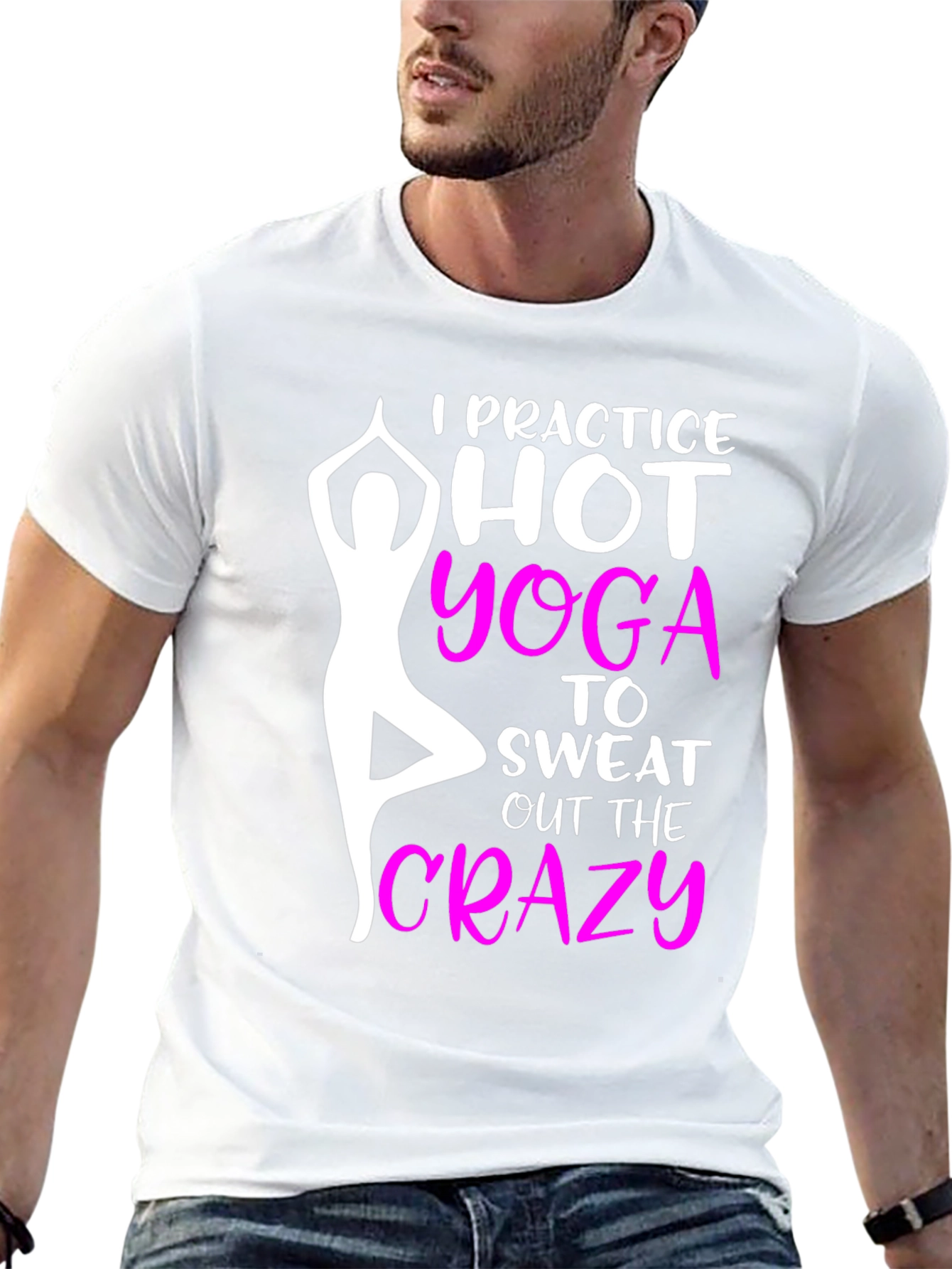 I Practice Hot Yoga Graphic T-Shirt