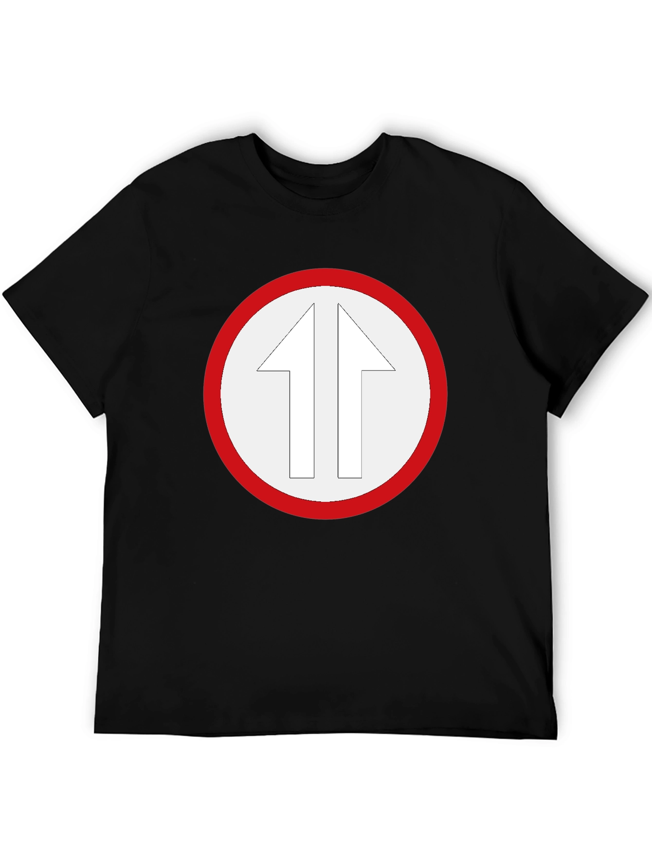 Arrow Circle Graphic T-Shirt