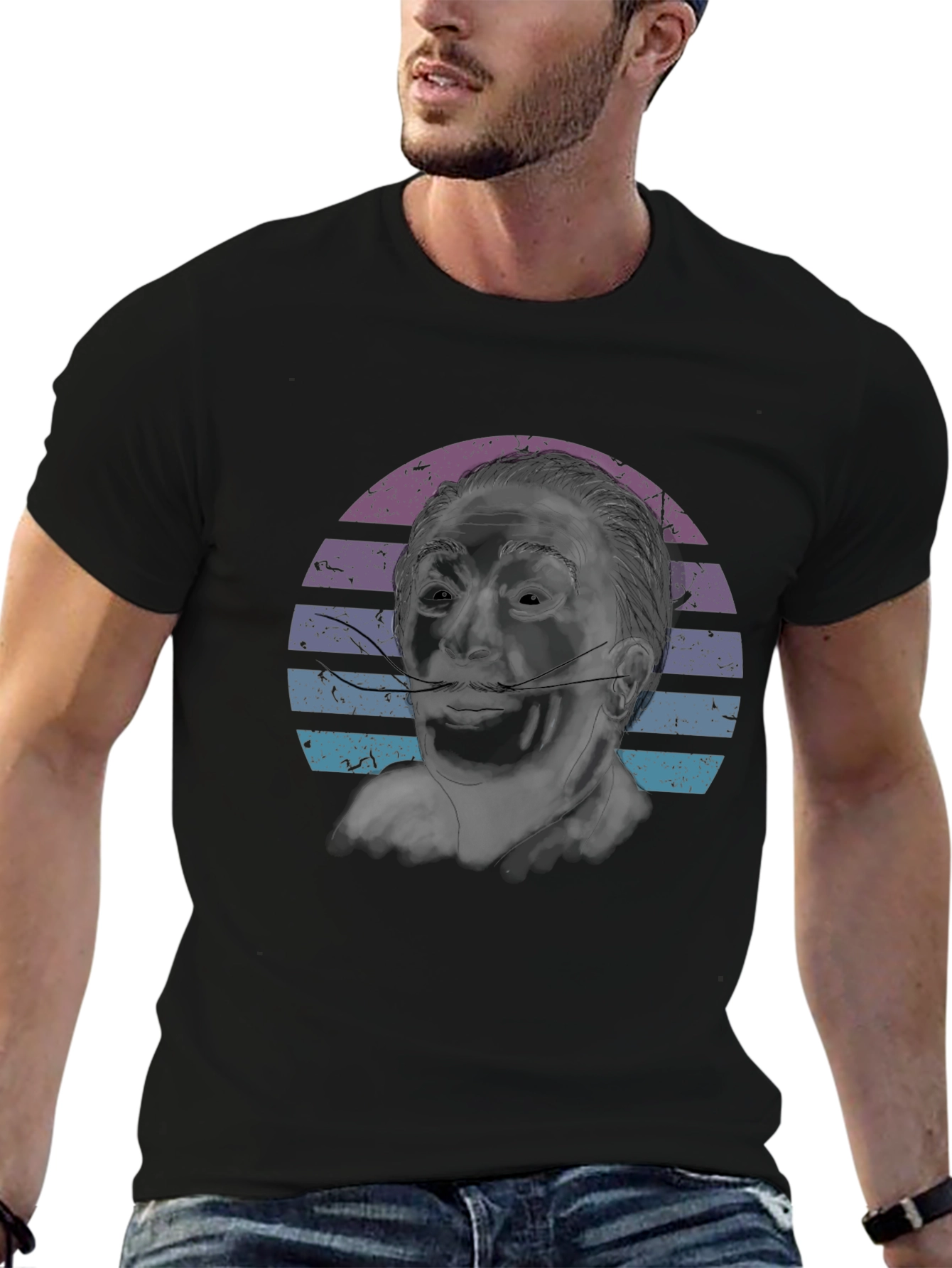 Salvador Dali Portrait T-Shirt