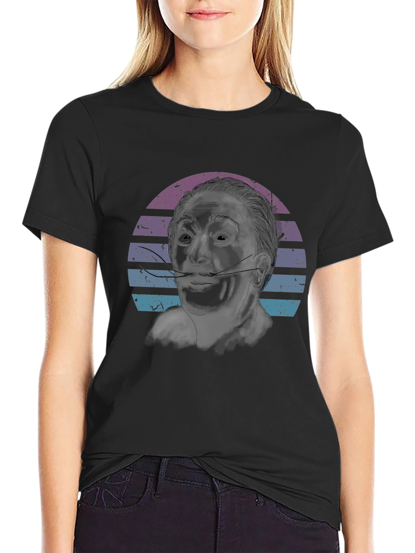 Salvador Dali Portrait T-Shirt