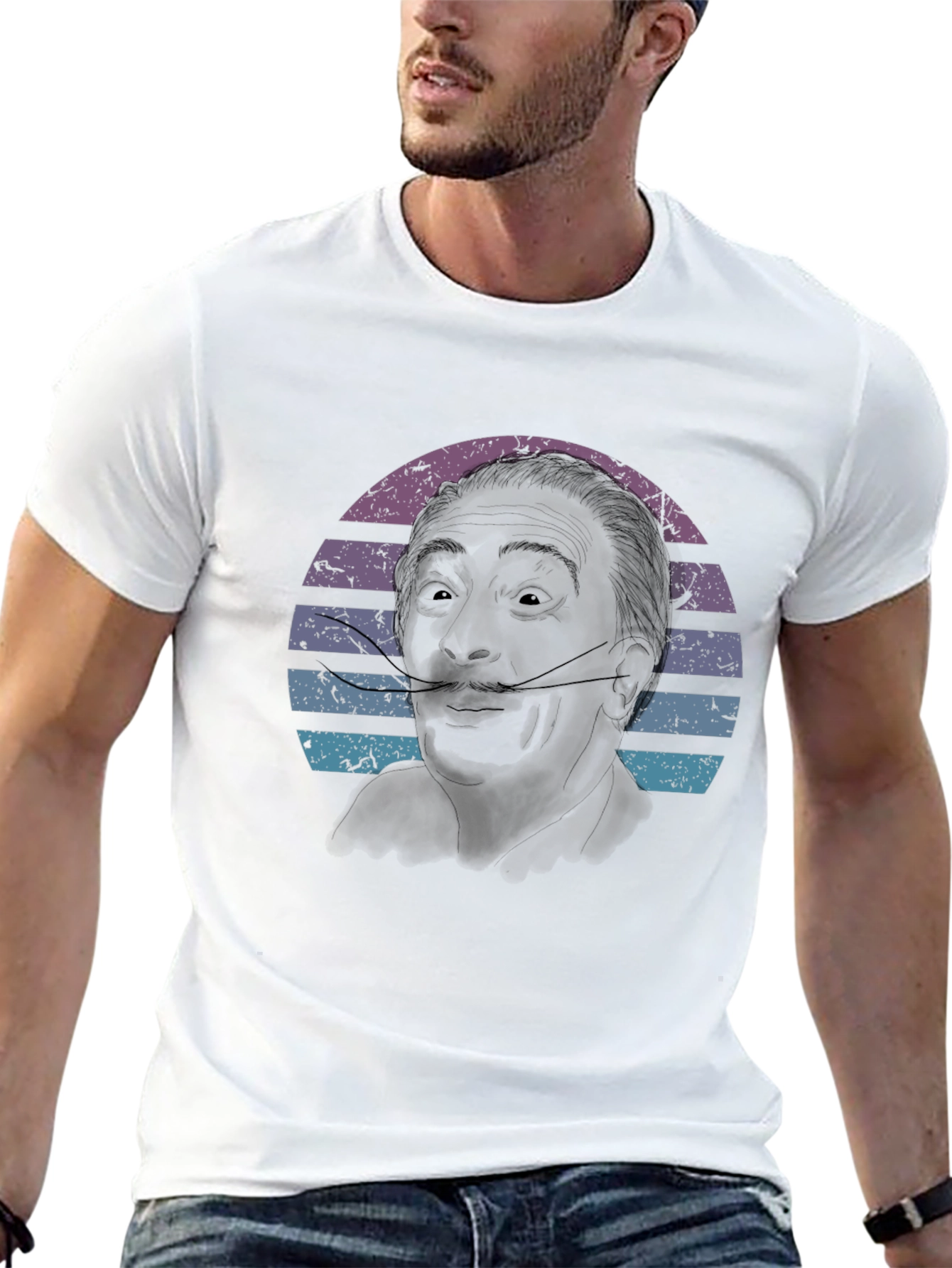 Salvador Dali Portrait T-Shirt