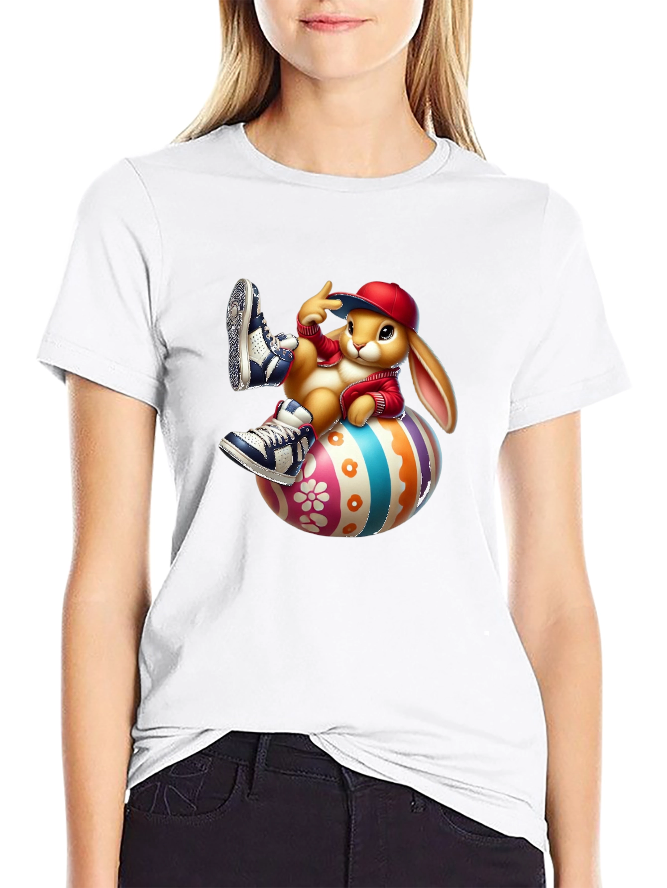 Cool Easter Bunny Tee - Fun Holiday Style!