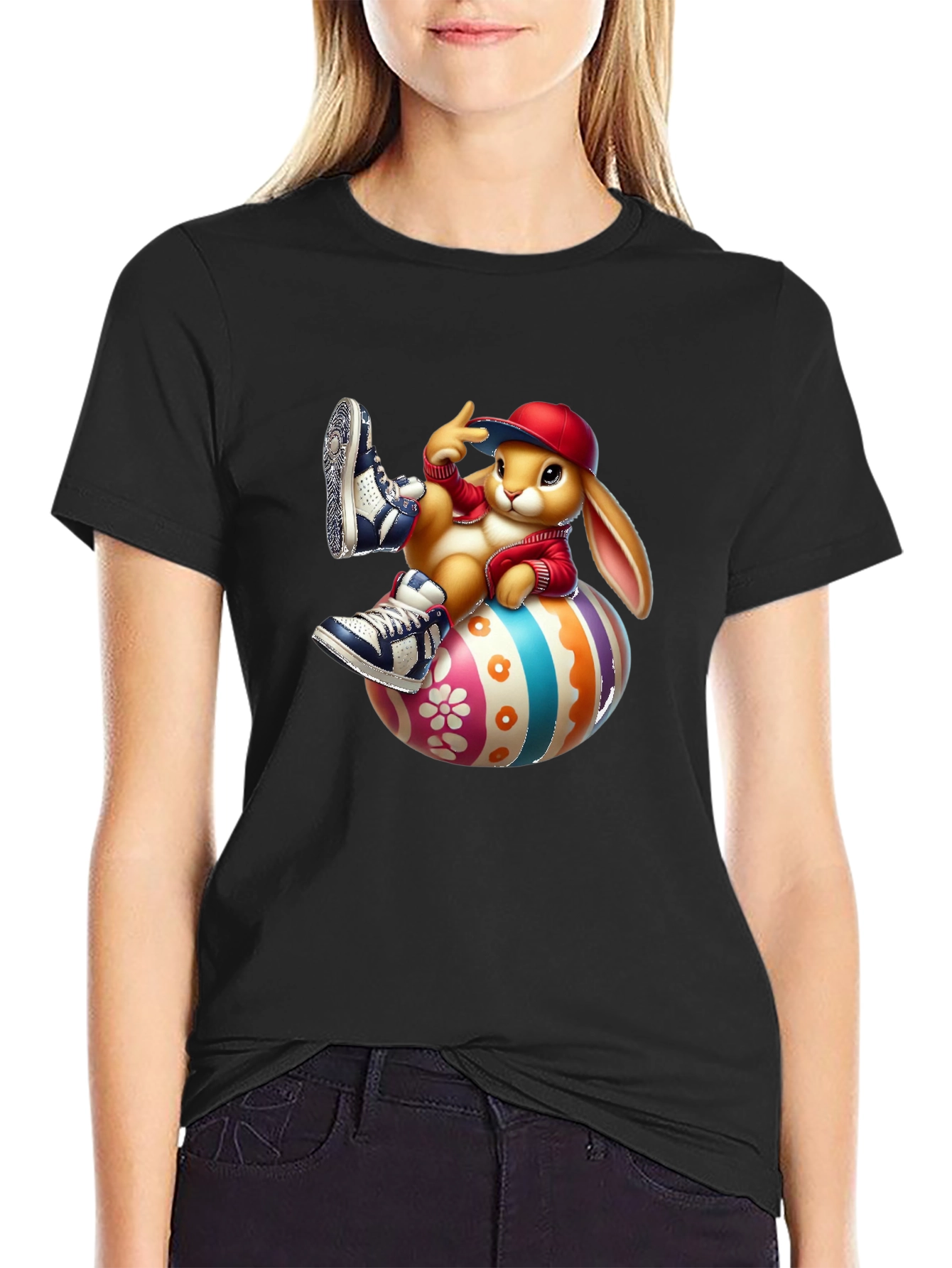 Cool Easter Bunny Tee - Fun Holiday Style!