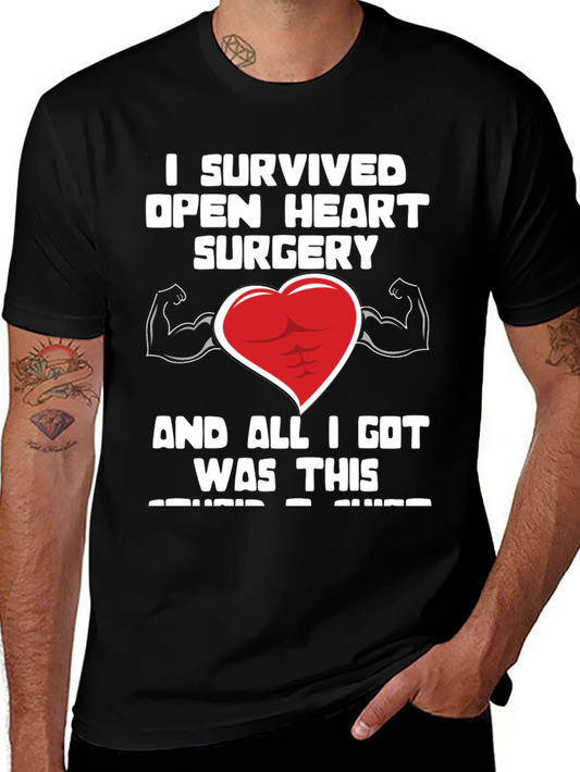 I Survived Open Heart Surgery T-Shirt