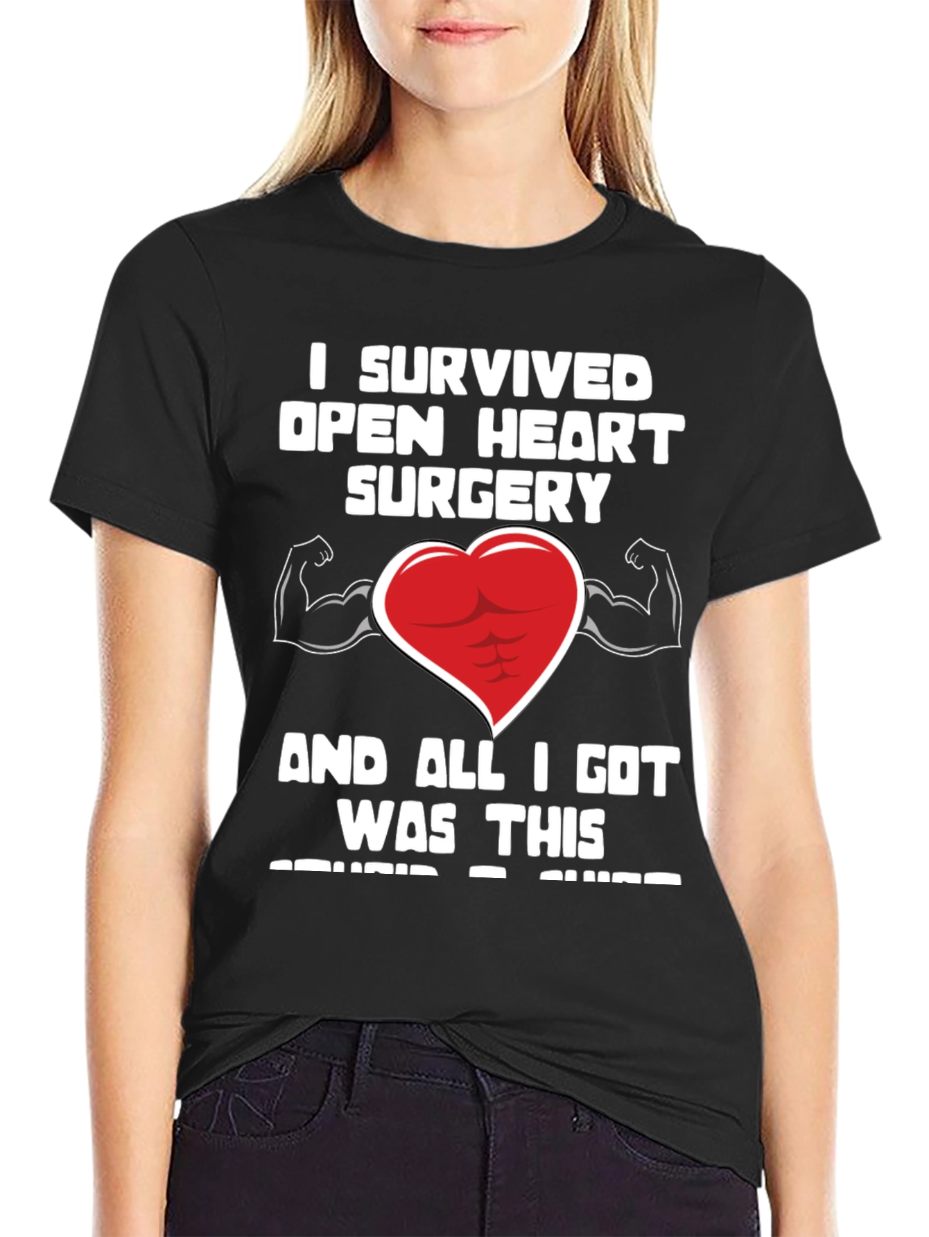 I Survived Open Heart Surgery T-Shirt