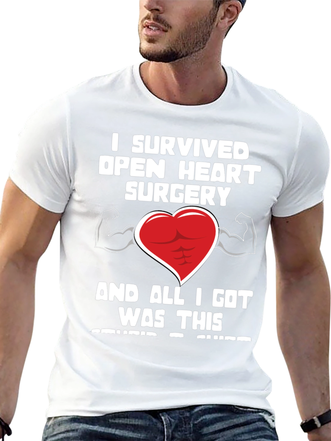 I Survived Open Heart Surgery T-Shirt