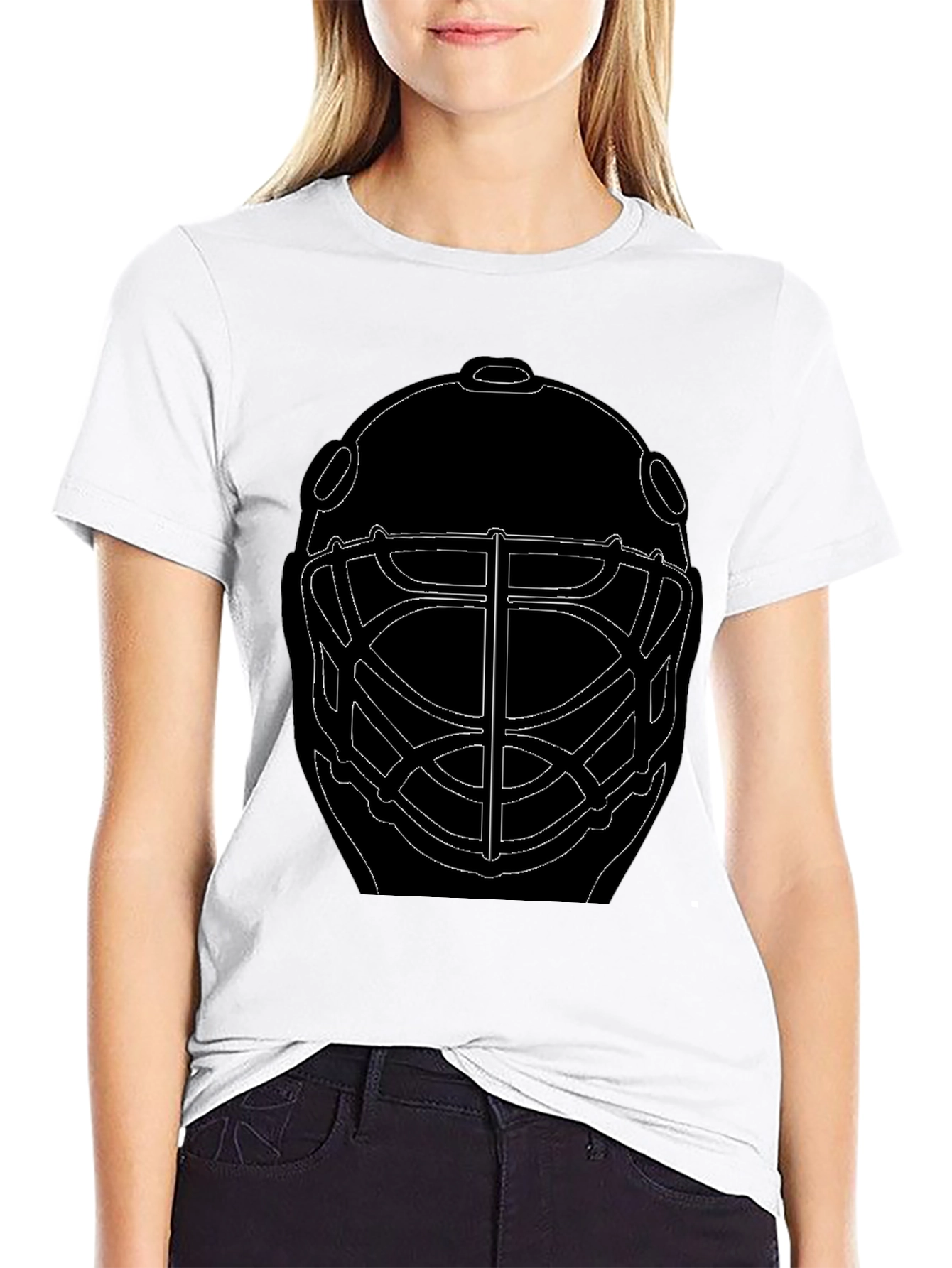 Hockey Goalie Mask Graphic Tee