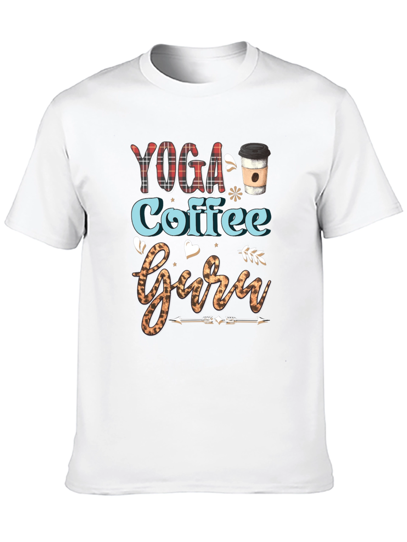 Yoga Coffee Guru Graphic Tee