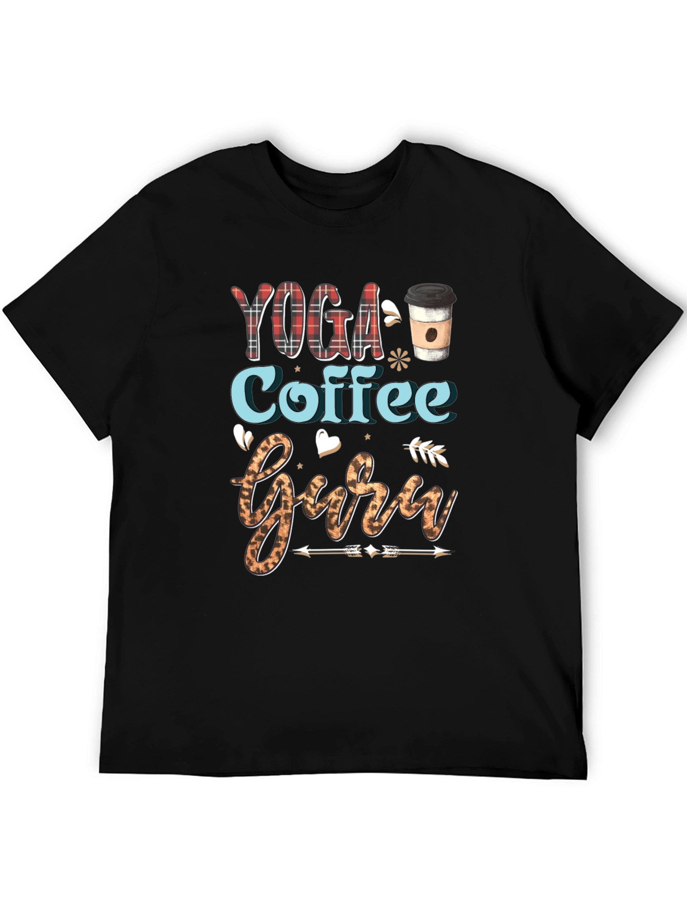 Yoga Coffee Guru Graphic Tee