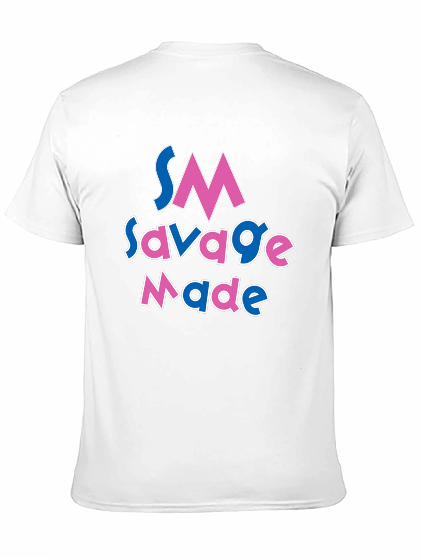 SM Savage Made Graphic T-Shirt - Black