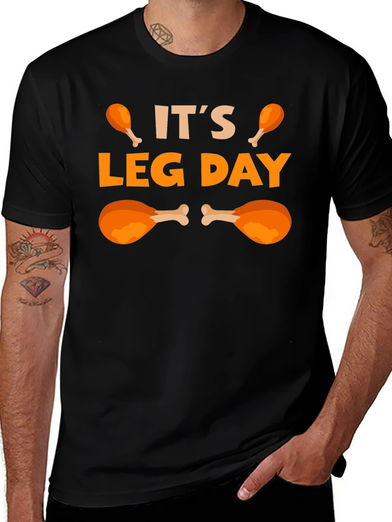 Its Leg Day Funny T-Shirt