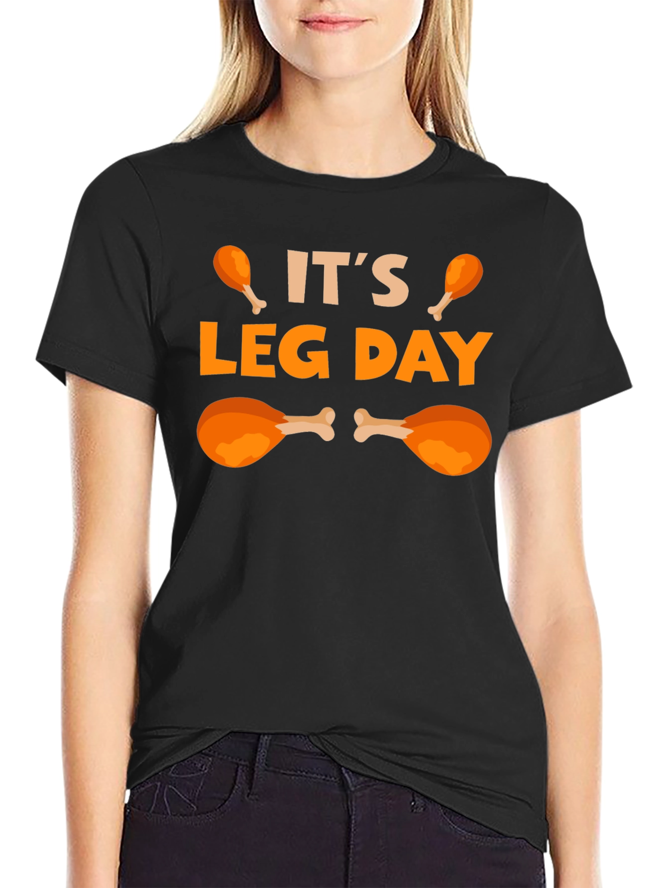 Its Leg Day Funny T-Shirt