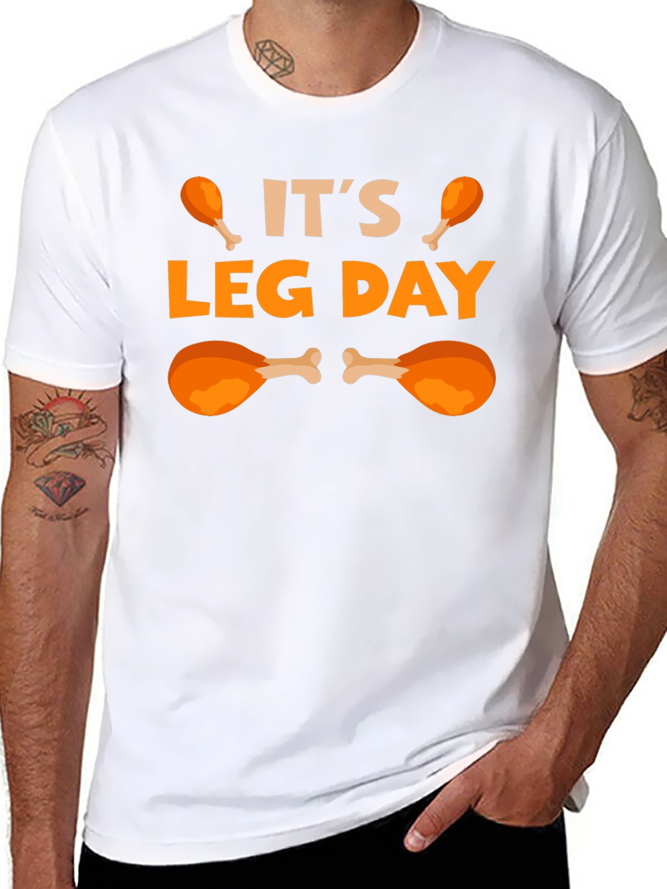 Its Leg Day Funny T-Shirt