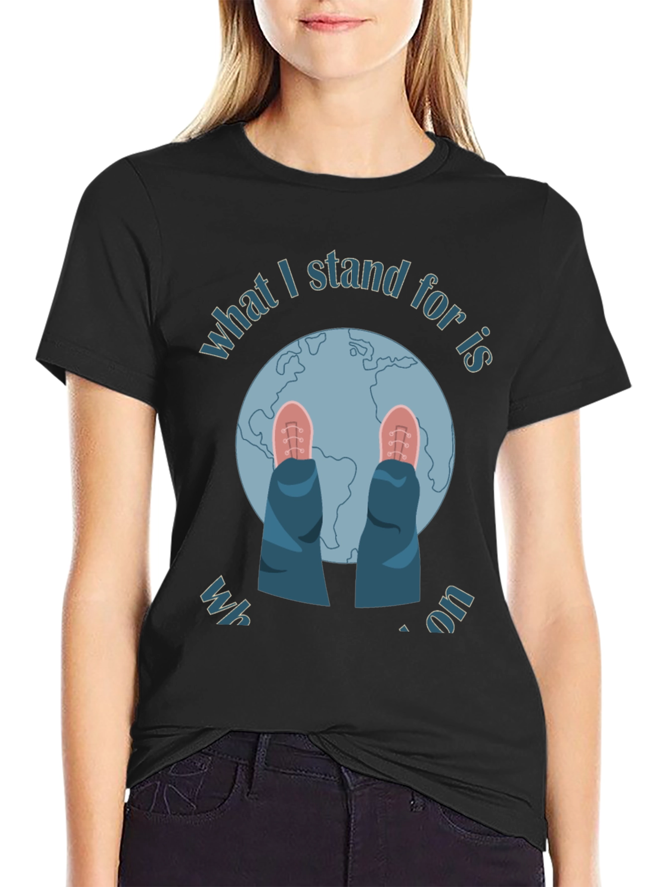 Earth Standpoint Graphic Tee - Global Perspective T-Shirt
