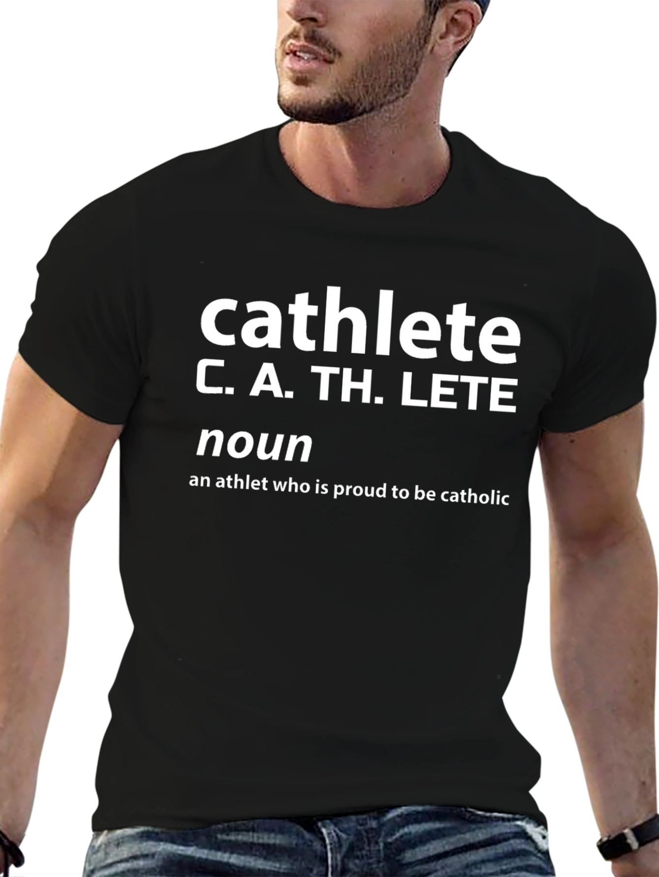 Cathlete T-Shirt - Catholic Athlete Pride