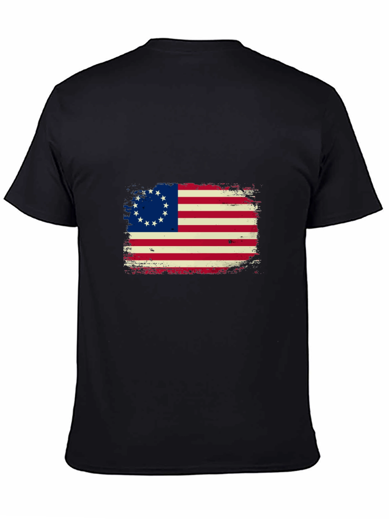Betsy Ross Flag Graphic Tee - Patriotic Style