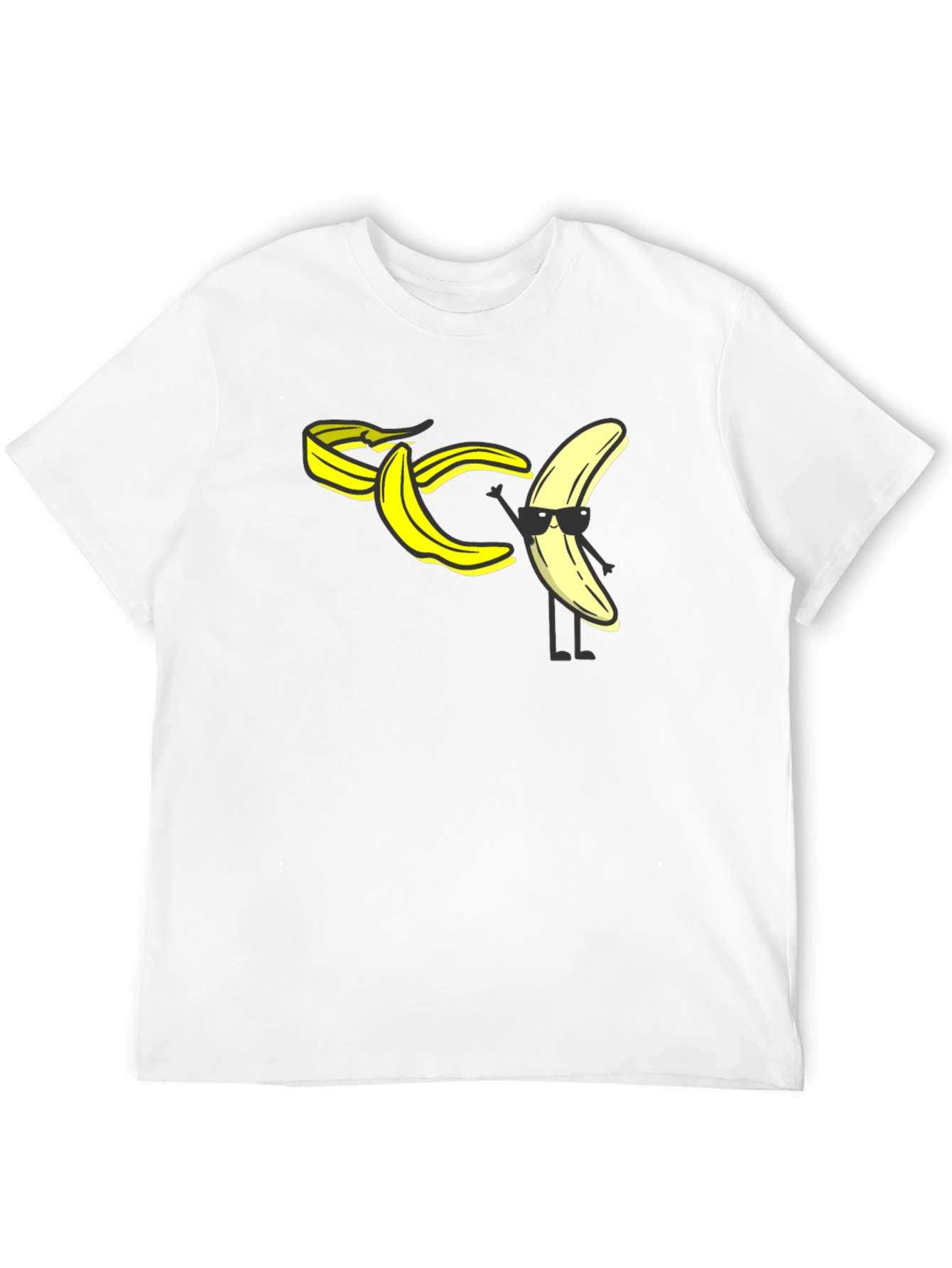 Cool Banana Peel T-Shirt - Black