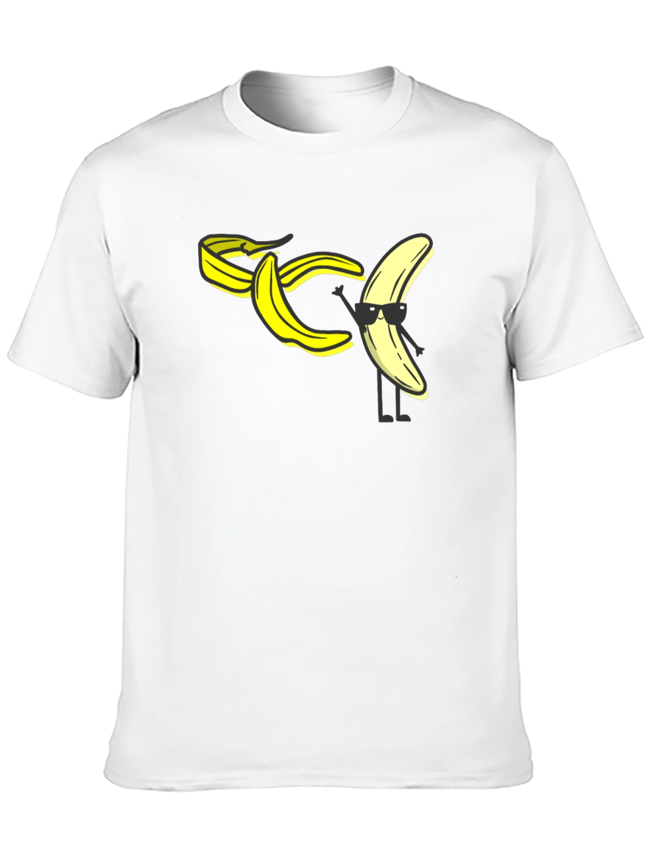 Cool Banana Peel T-Shirt - Black
