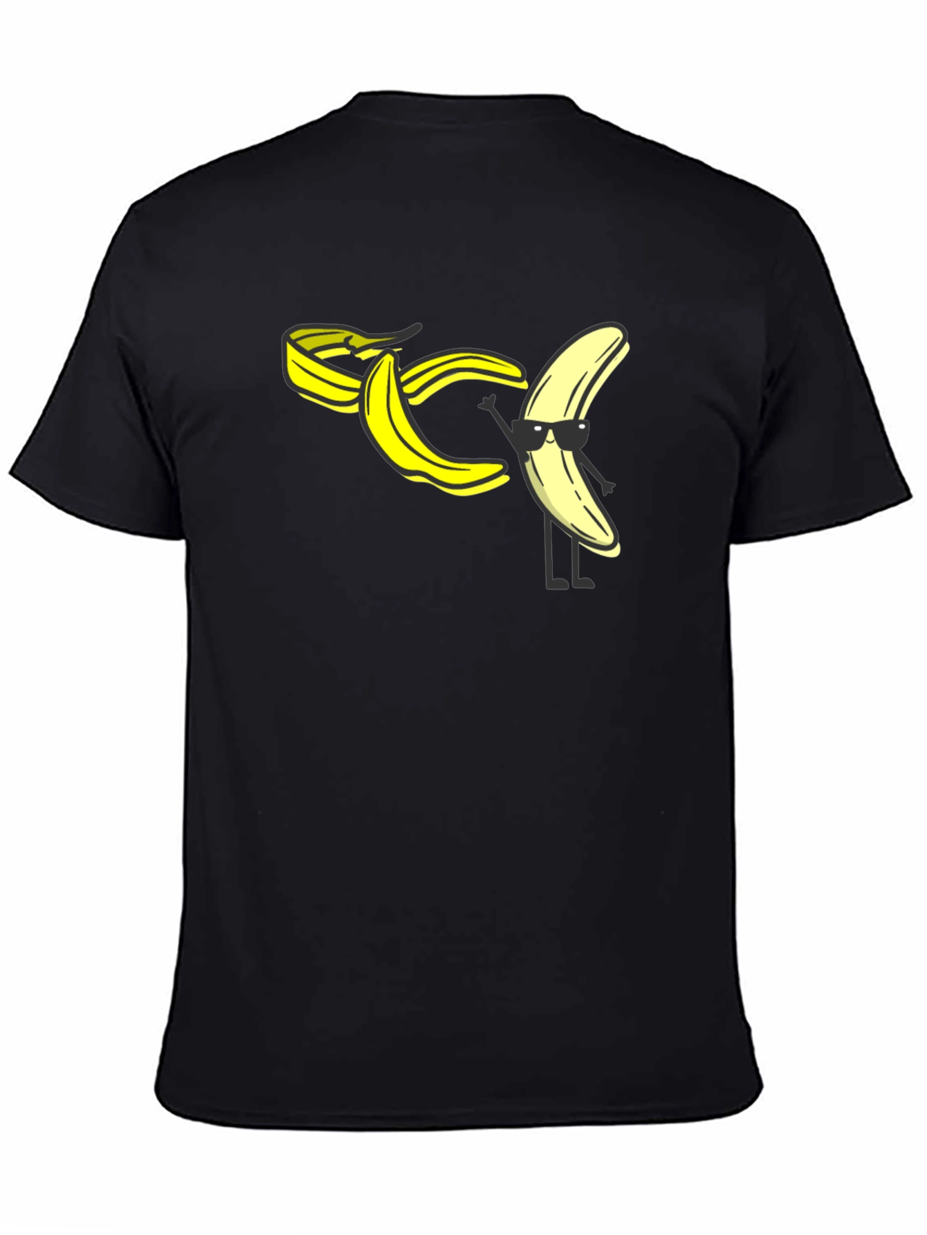 Cool Banana Peel T-Shirt - Black