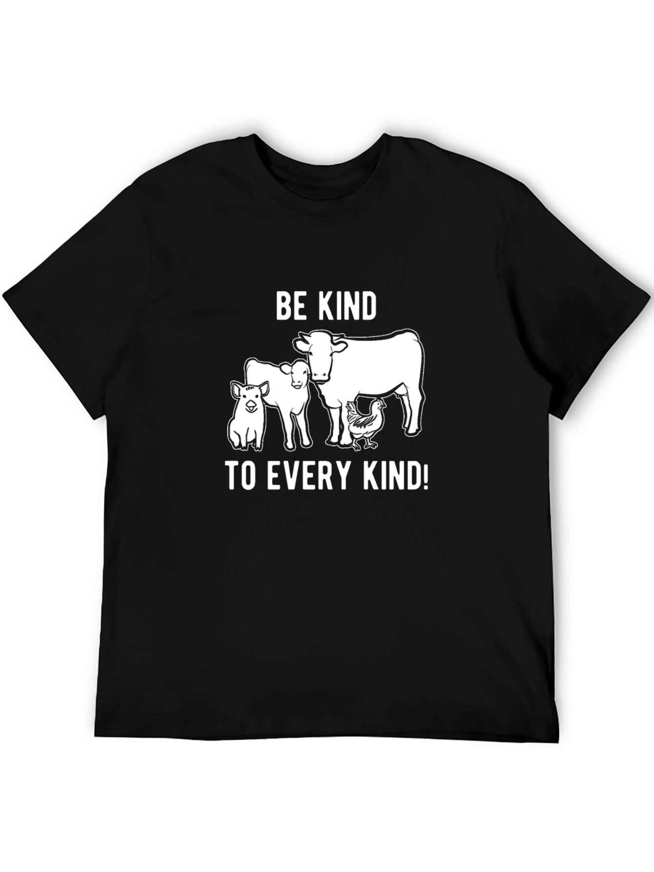 Be Kind Vegan Graphic T-Shirt